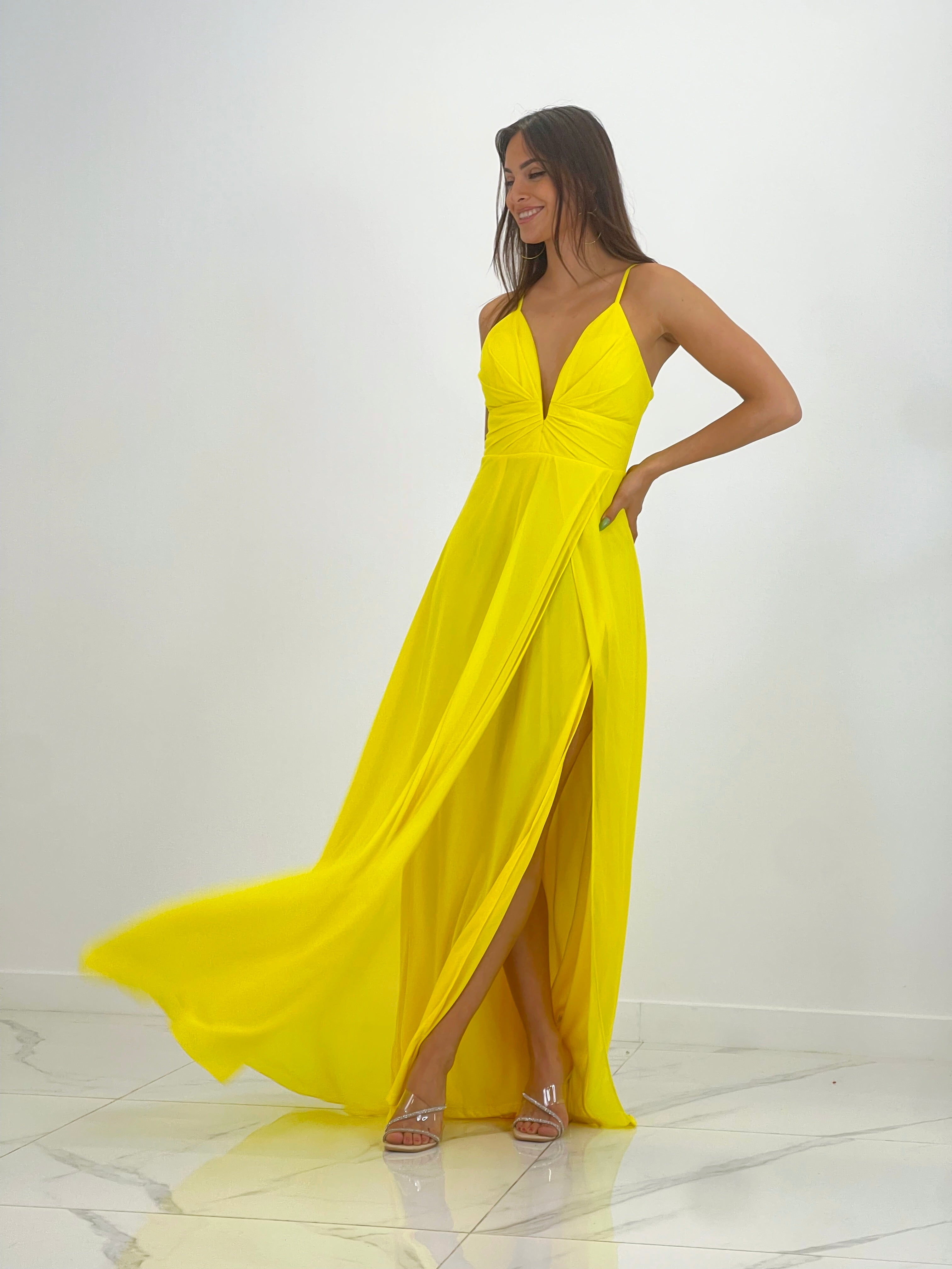 Vestido ceremonia Escote V - Zebra&Maduixa®