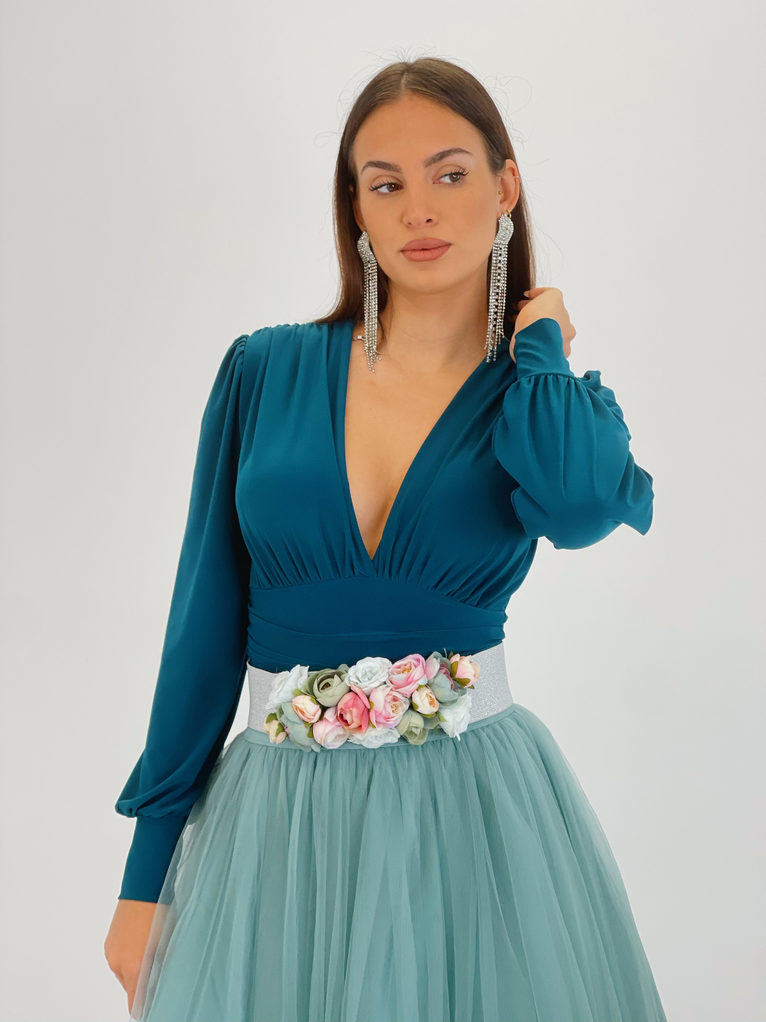 Cinturón floral goma - Zebra&Maduixa®