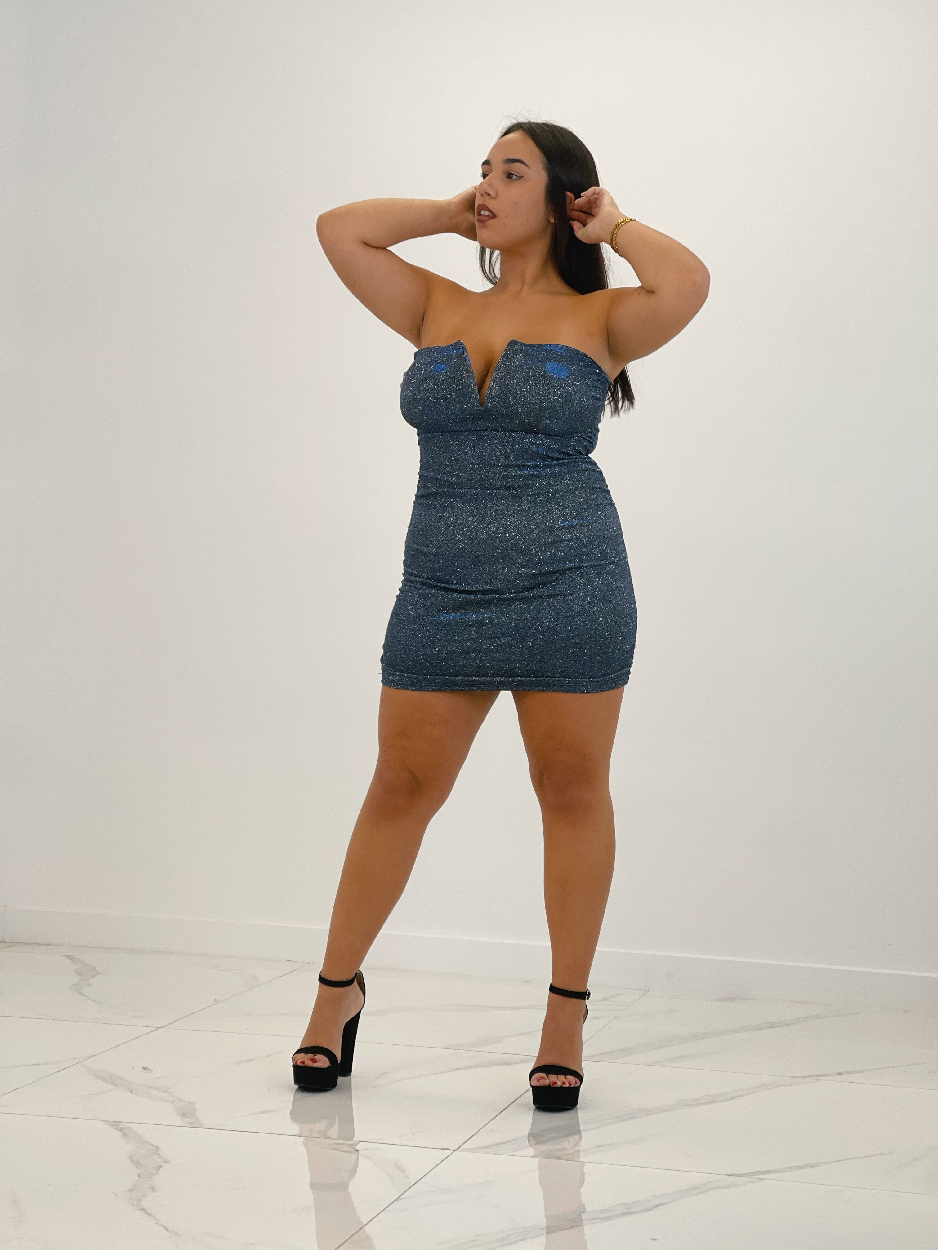 Martina Glitter Dress