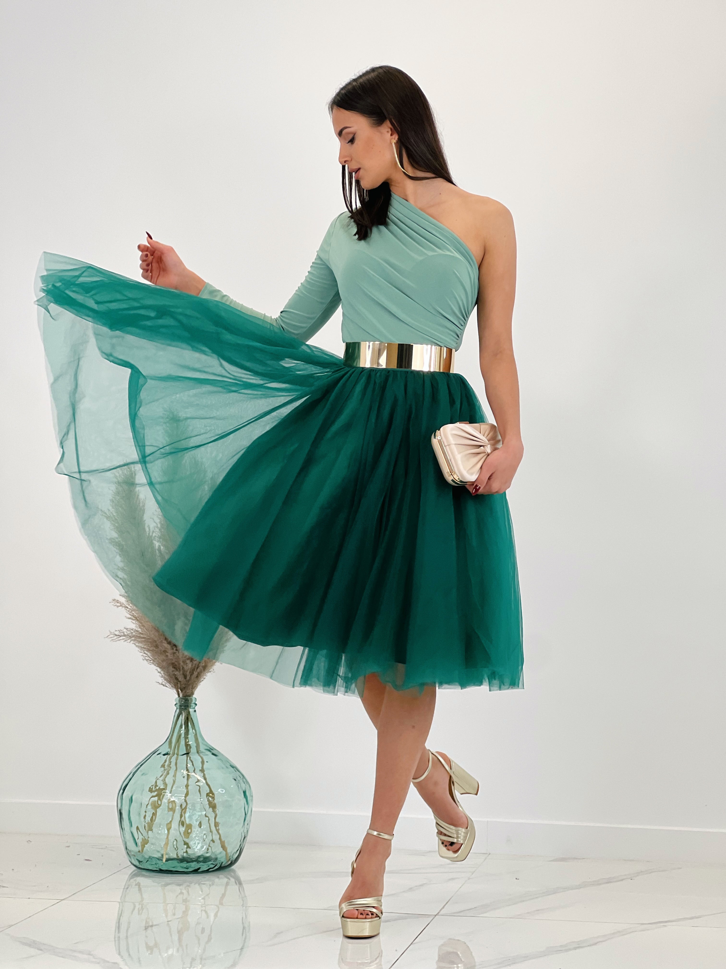 Body asimétrico frunces