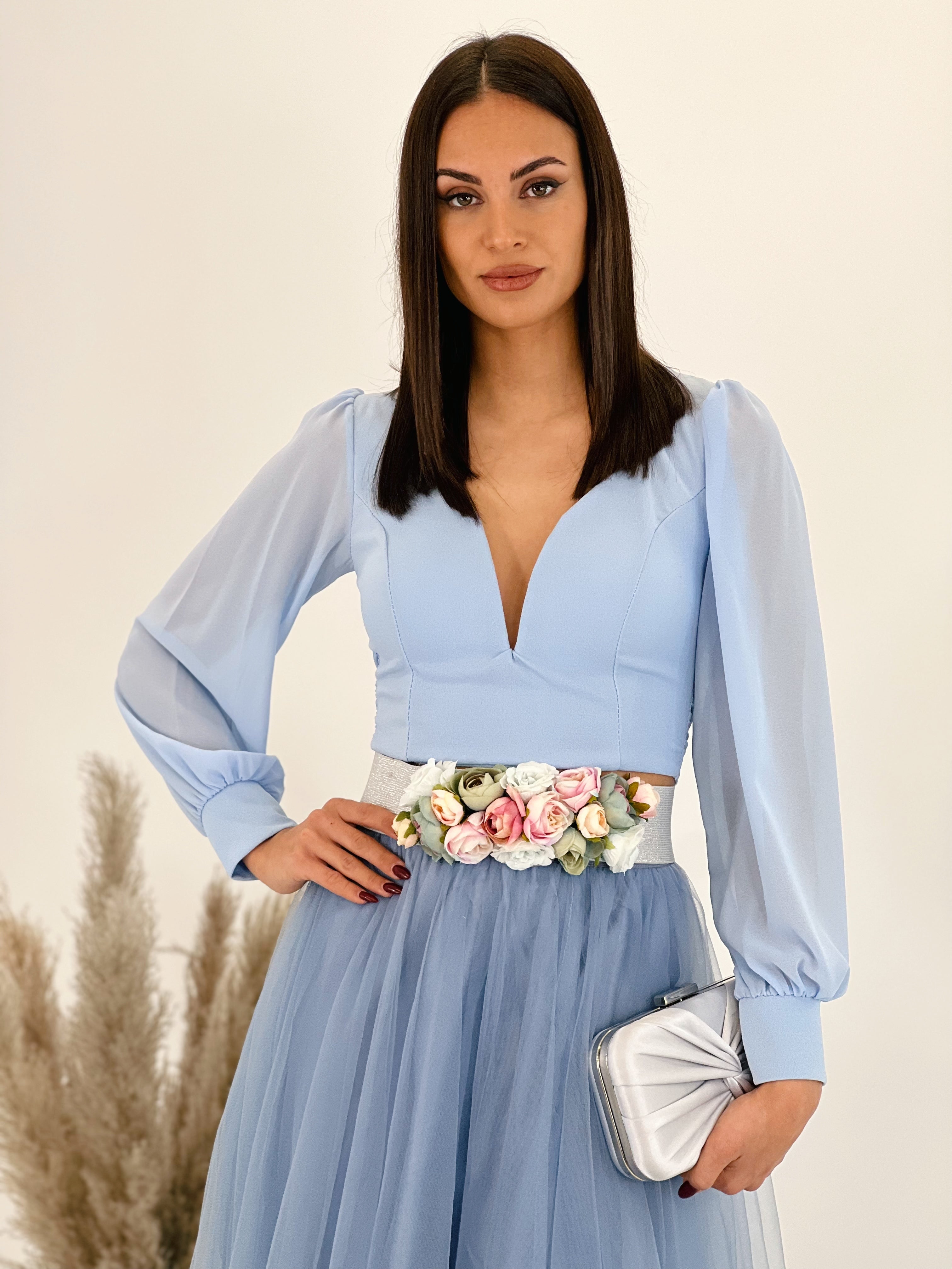 Cinturón floral goma - Zebra&Maduixa®