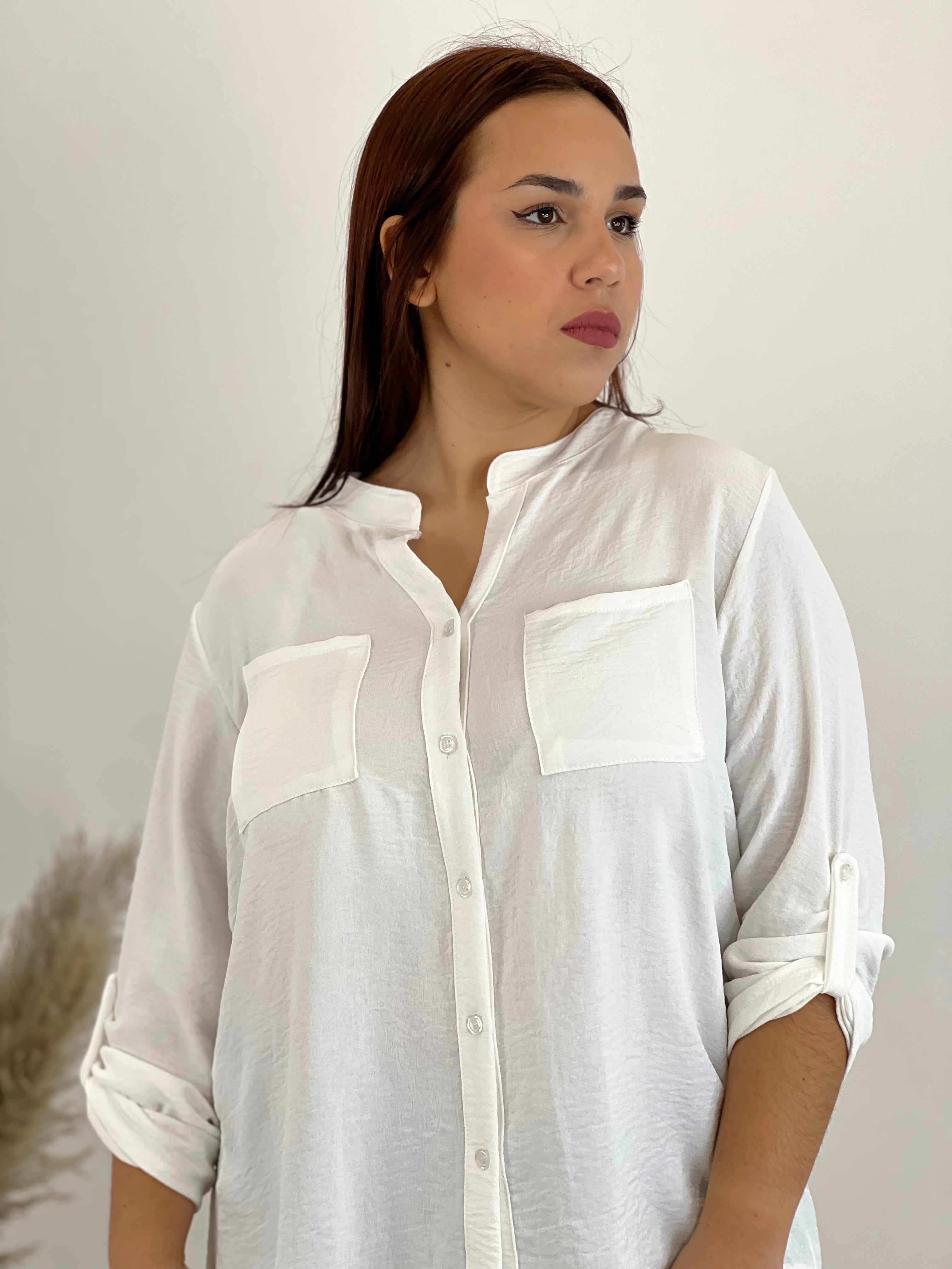 Blusa Bolsillos