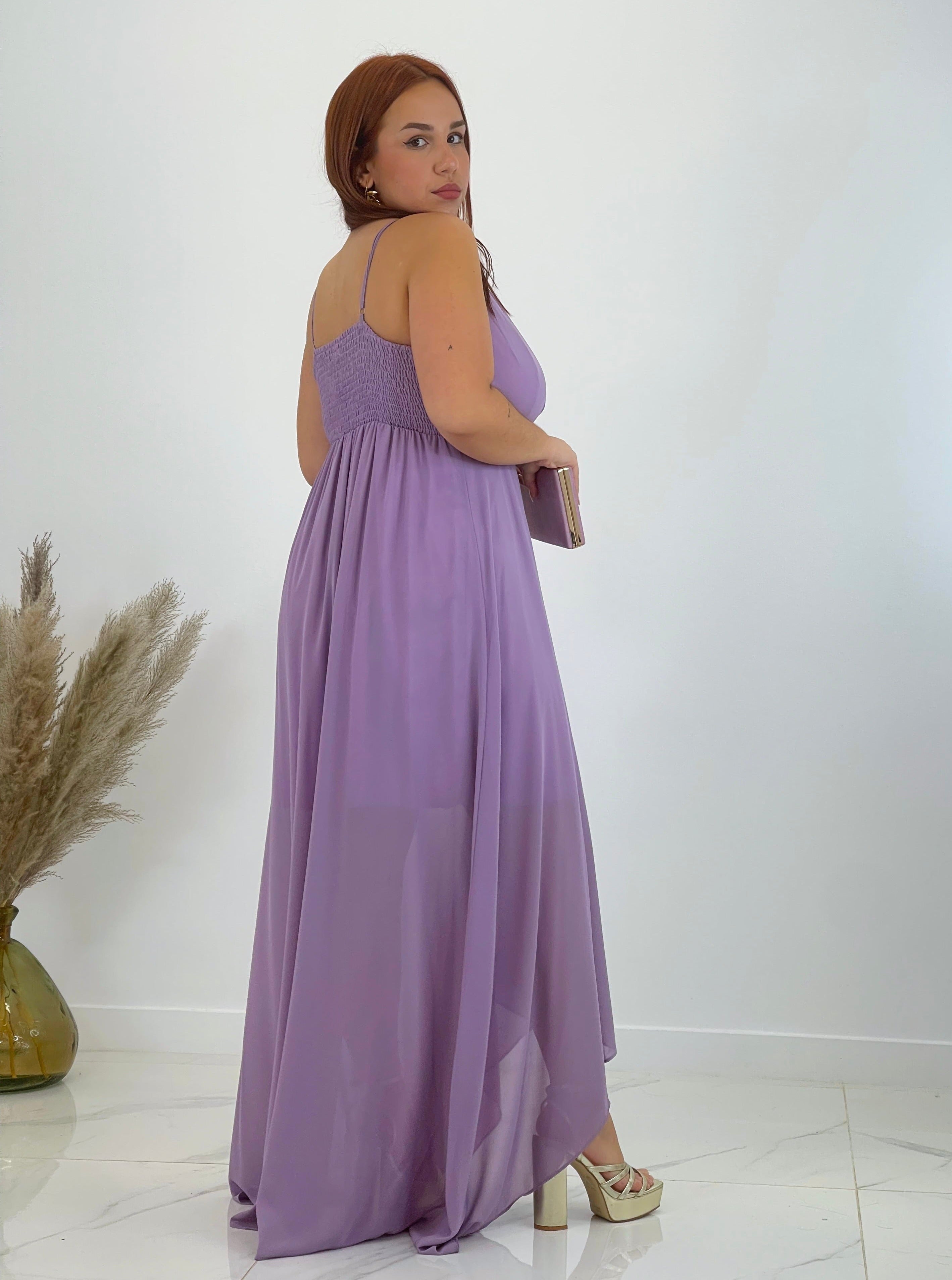 Vestido drapeado Flex Plus Size