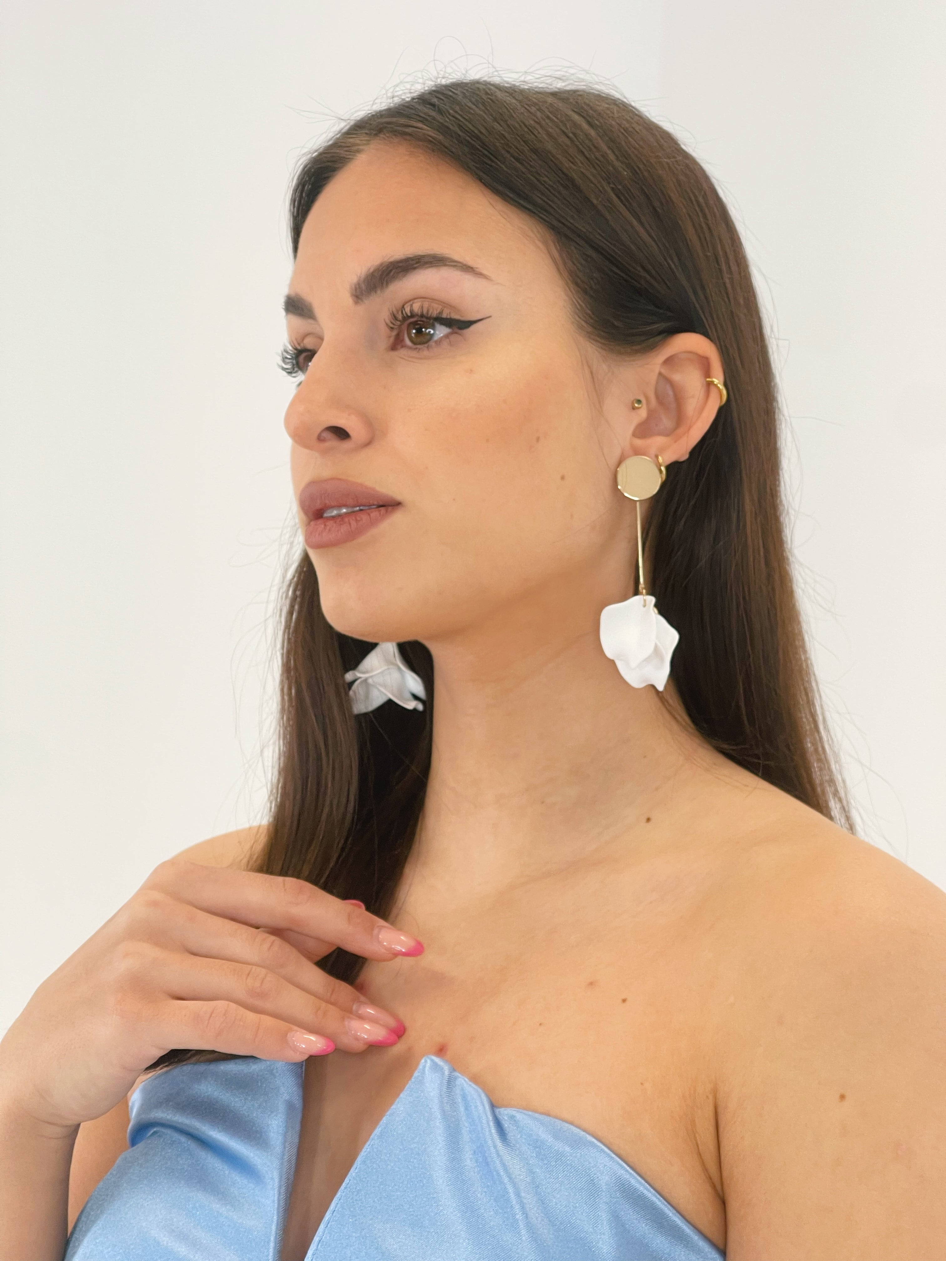 Arracades pètals ram