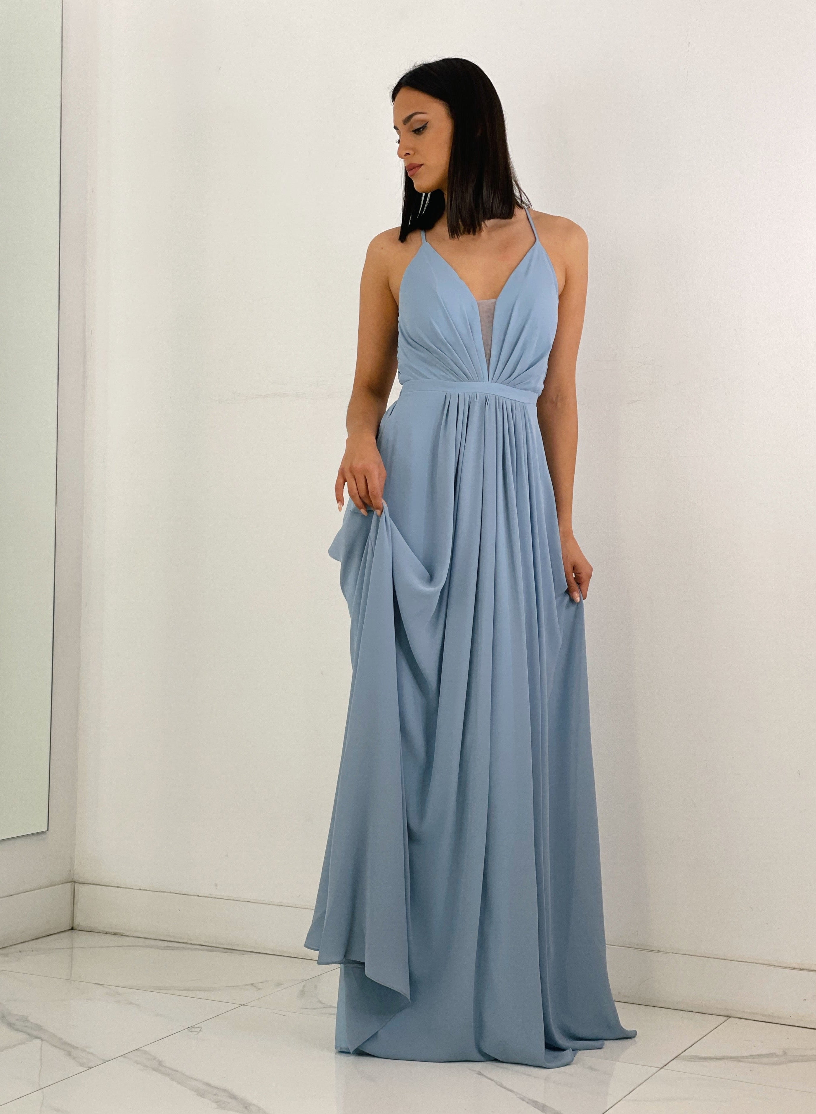 Vestido espalda plisada Vesta - Zebra&Maduixa®