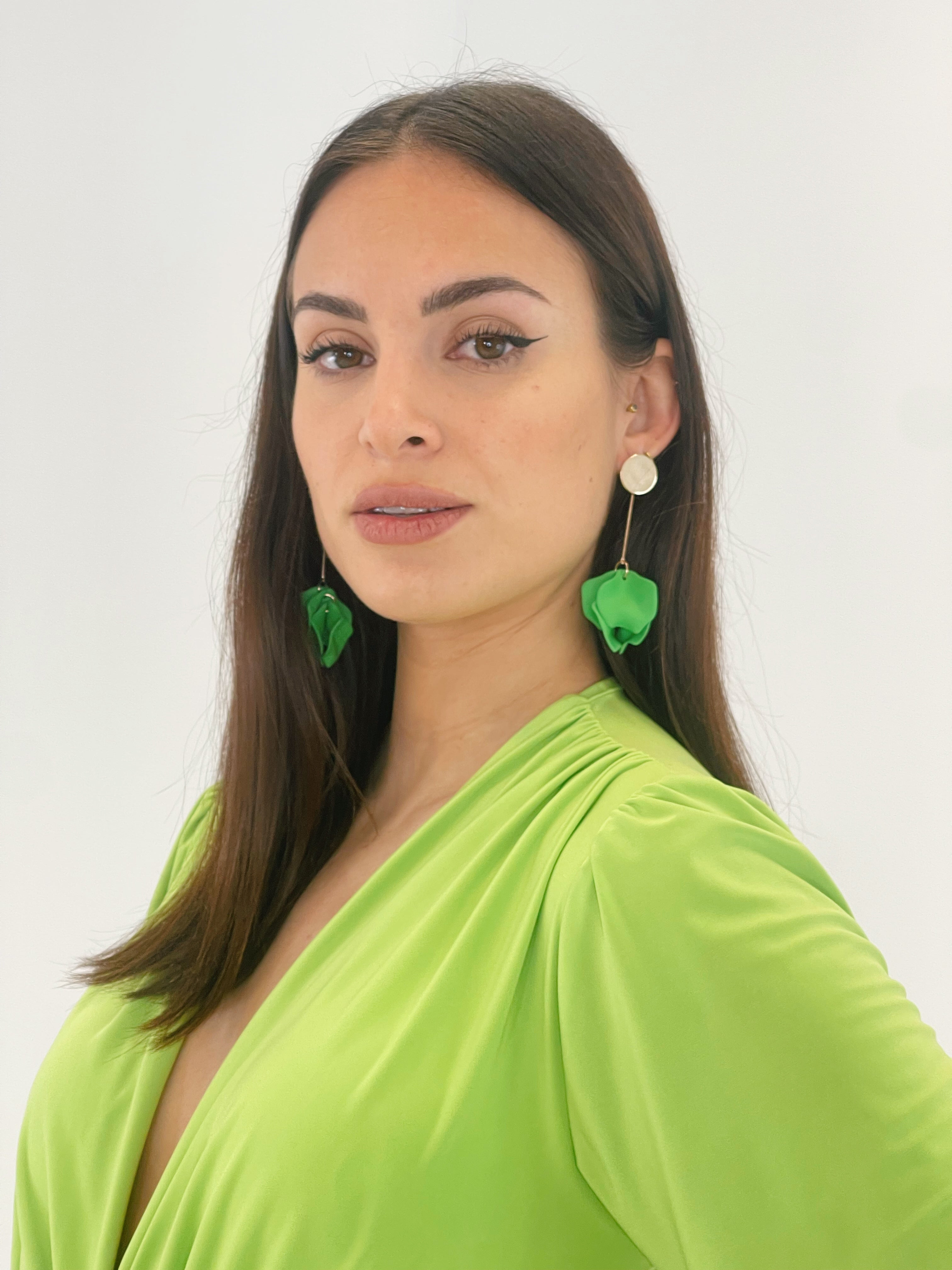 Arracades pètals ram