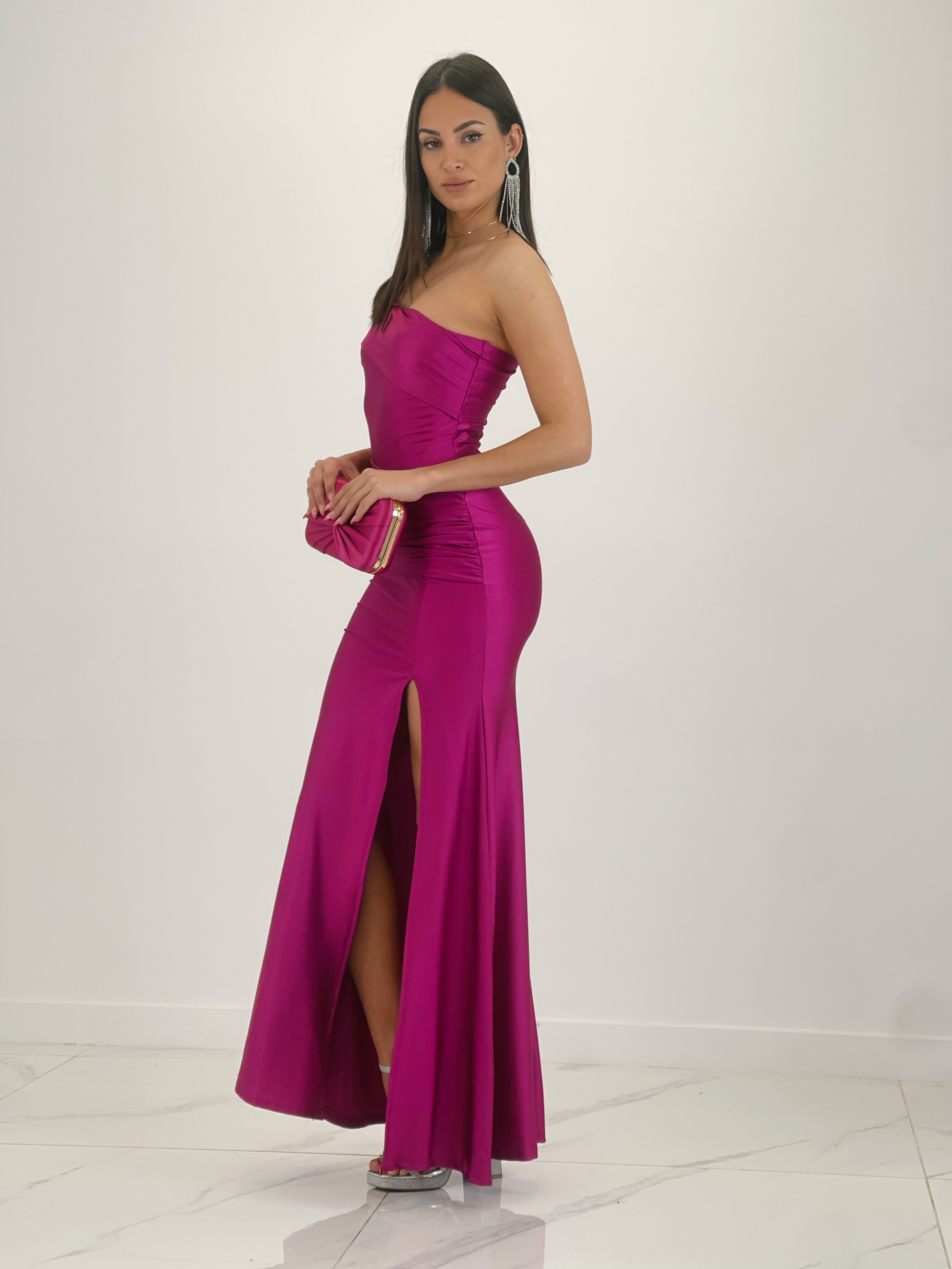 Vestido satinado Grace