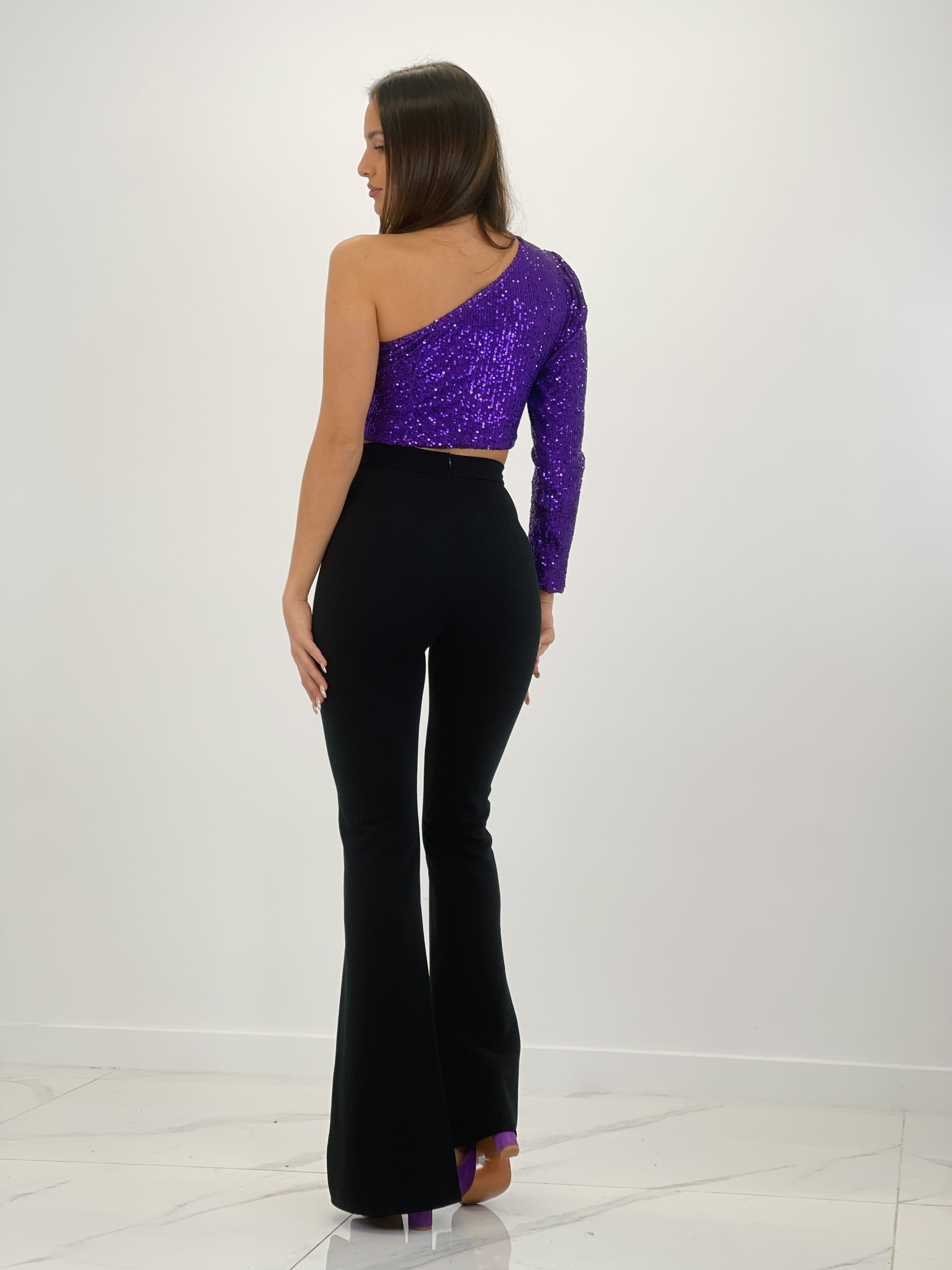 Top lentejuelas Kourtney