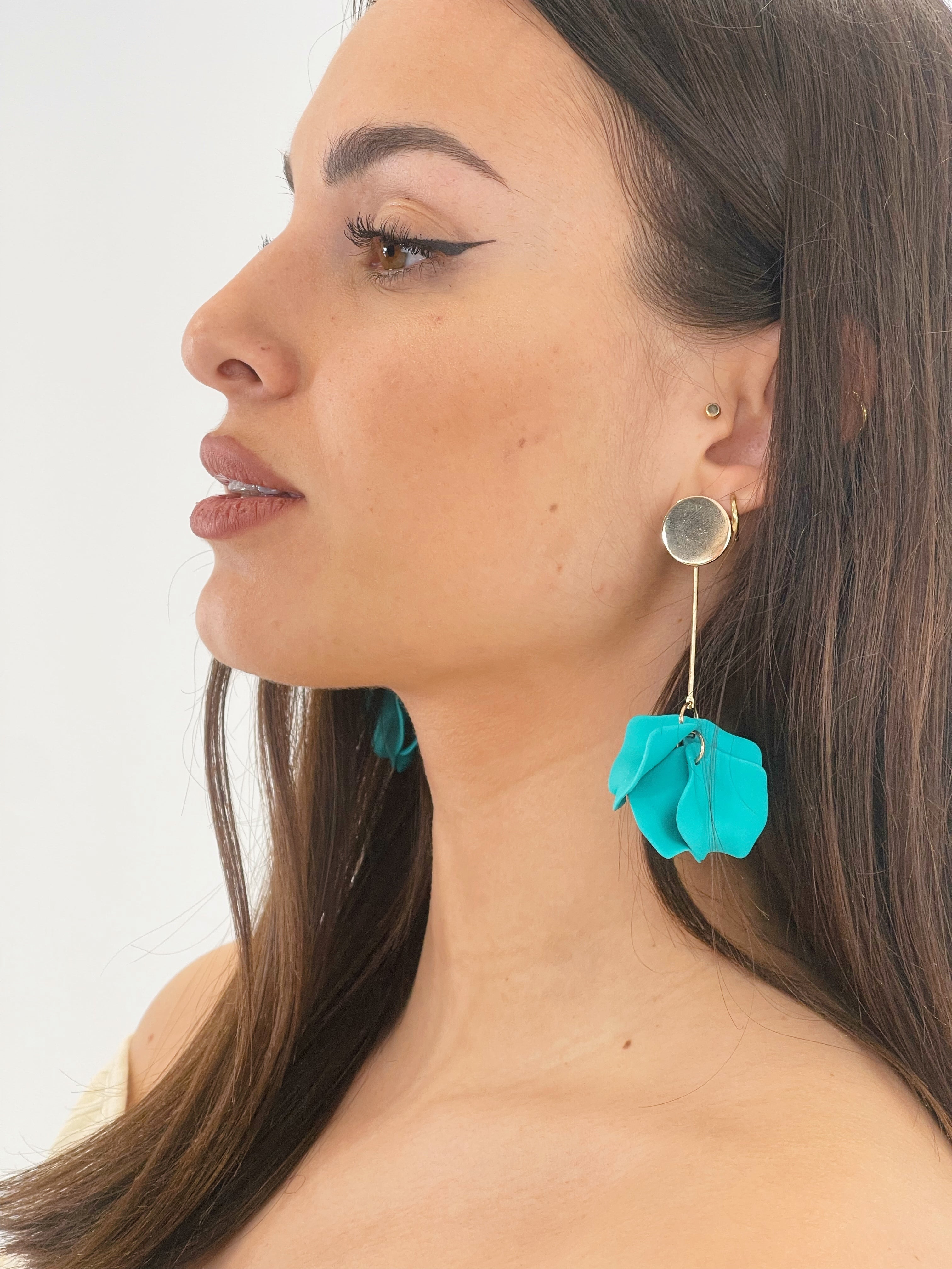 Arracades pètals ram