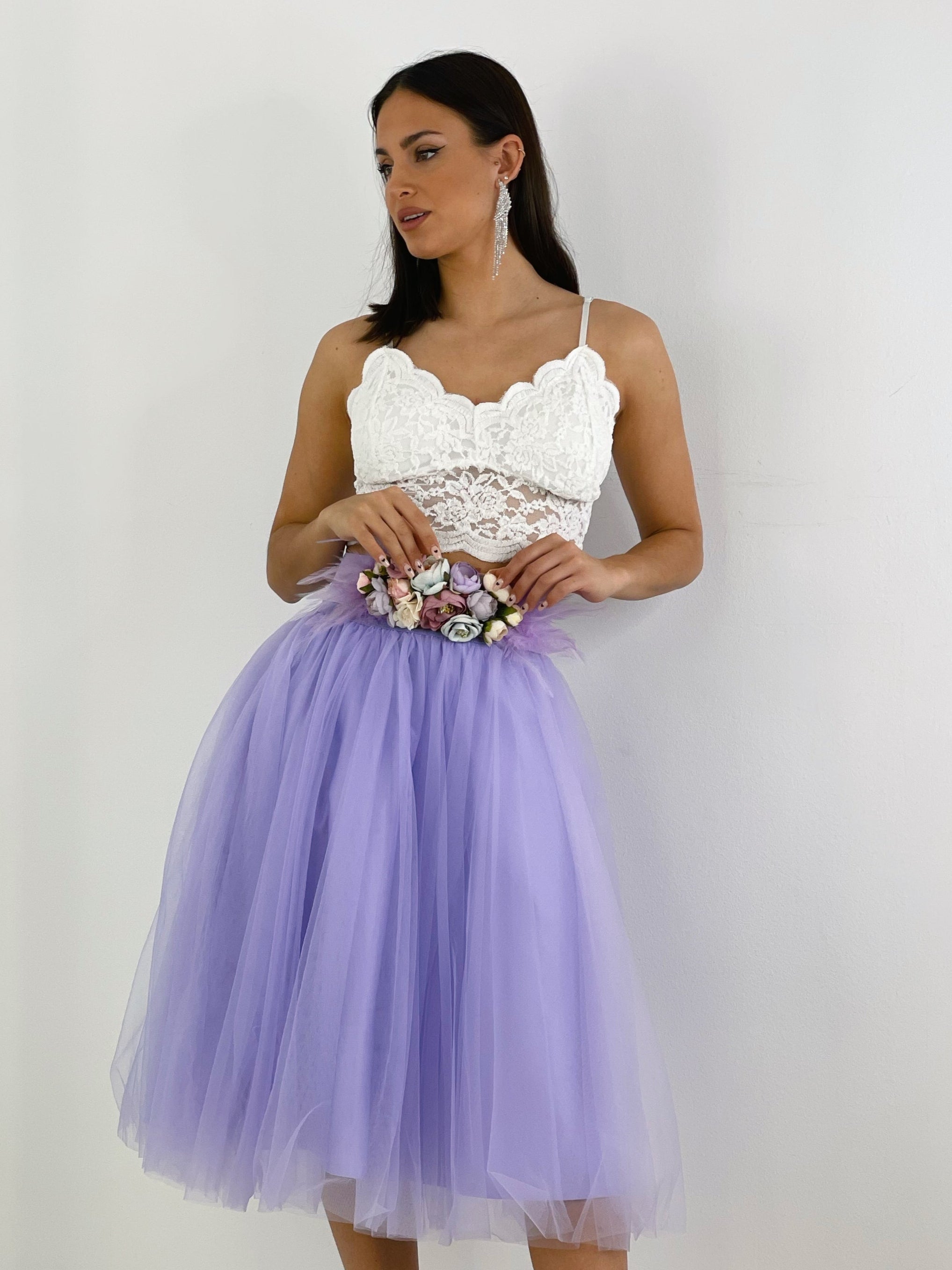 Falda Tul midi - Zebra&Maduixa®