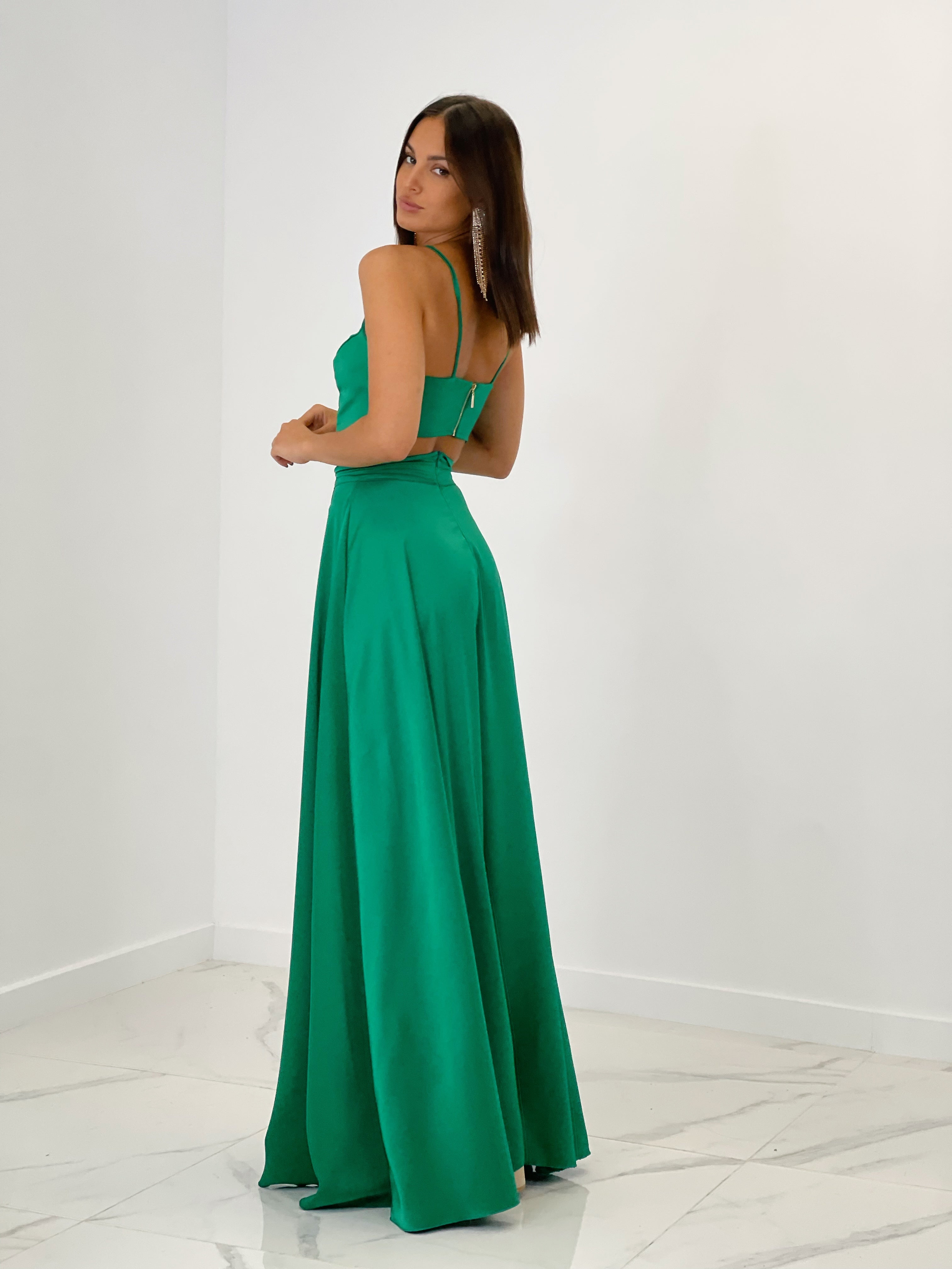 Top crop satén Silvia - Zebra&Maduixa®