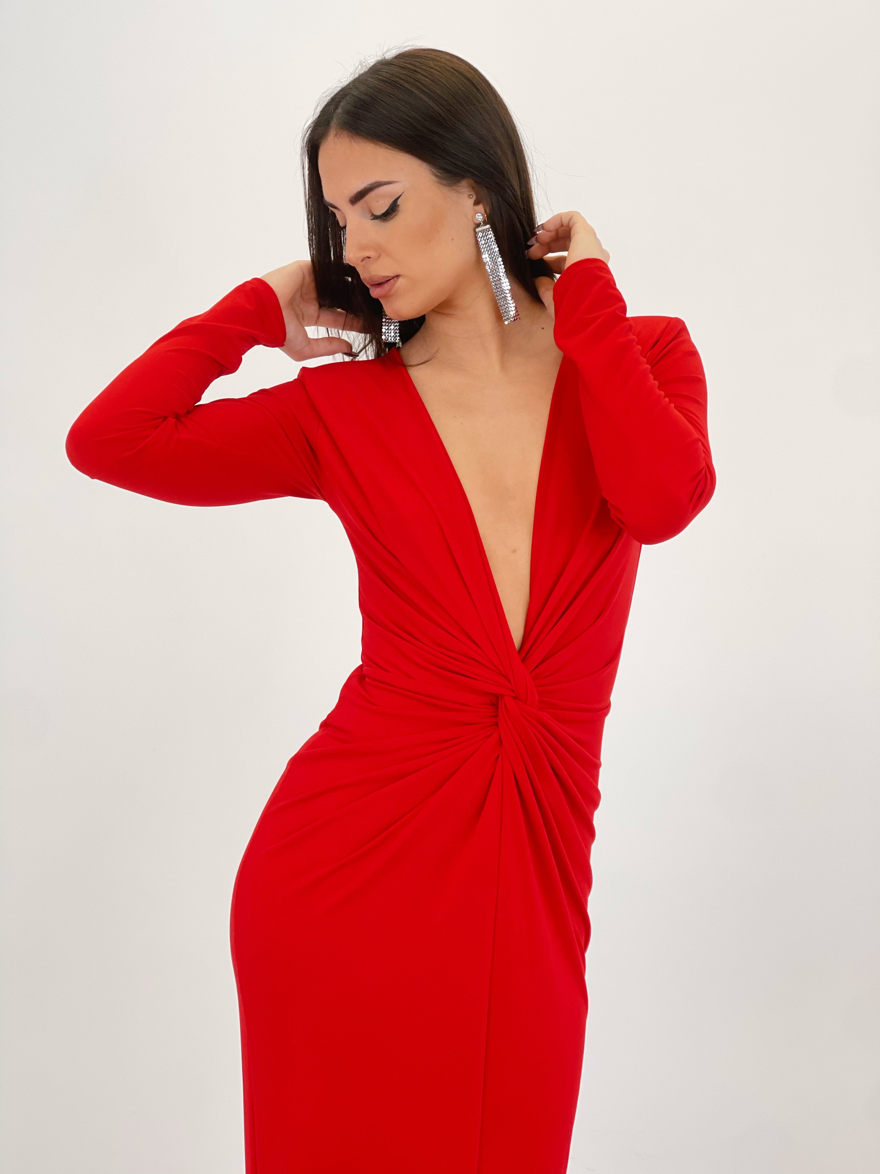 Vestido anudado Valentina