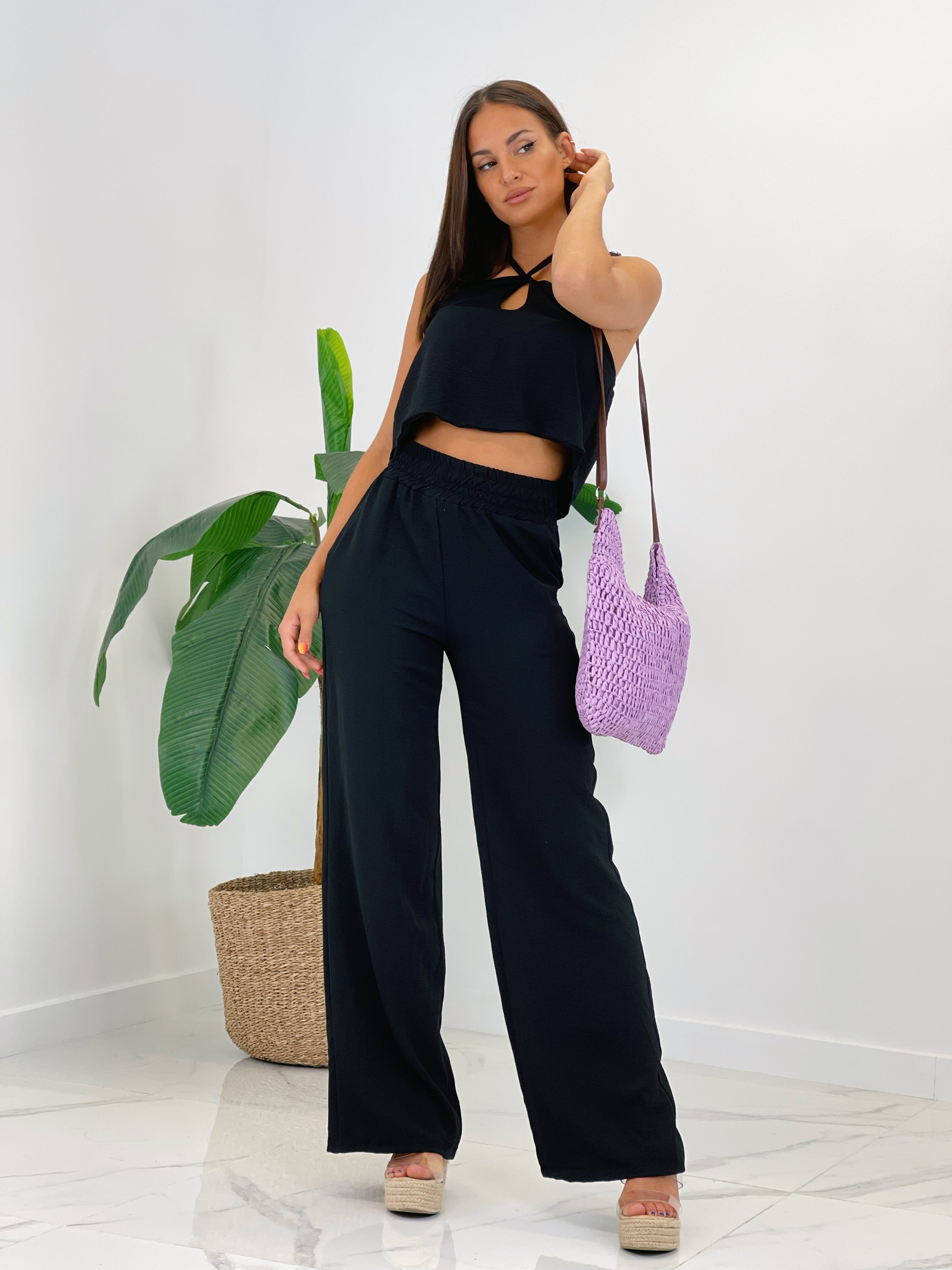 Bolso rafia botón - Zebra&Maduixa®