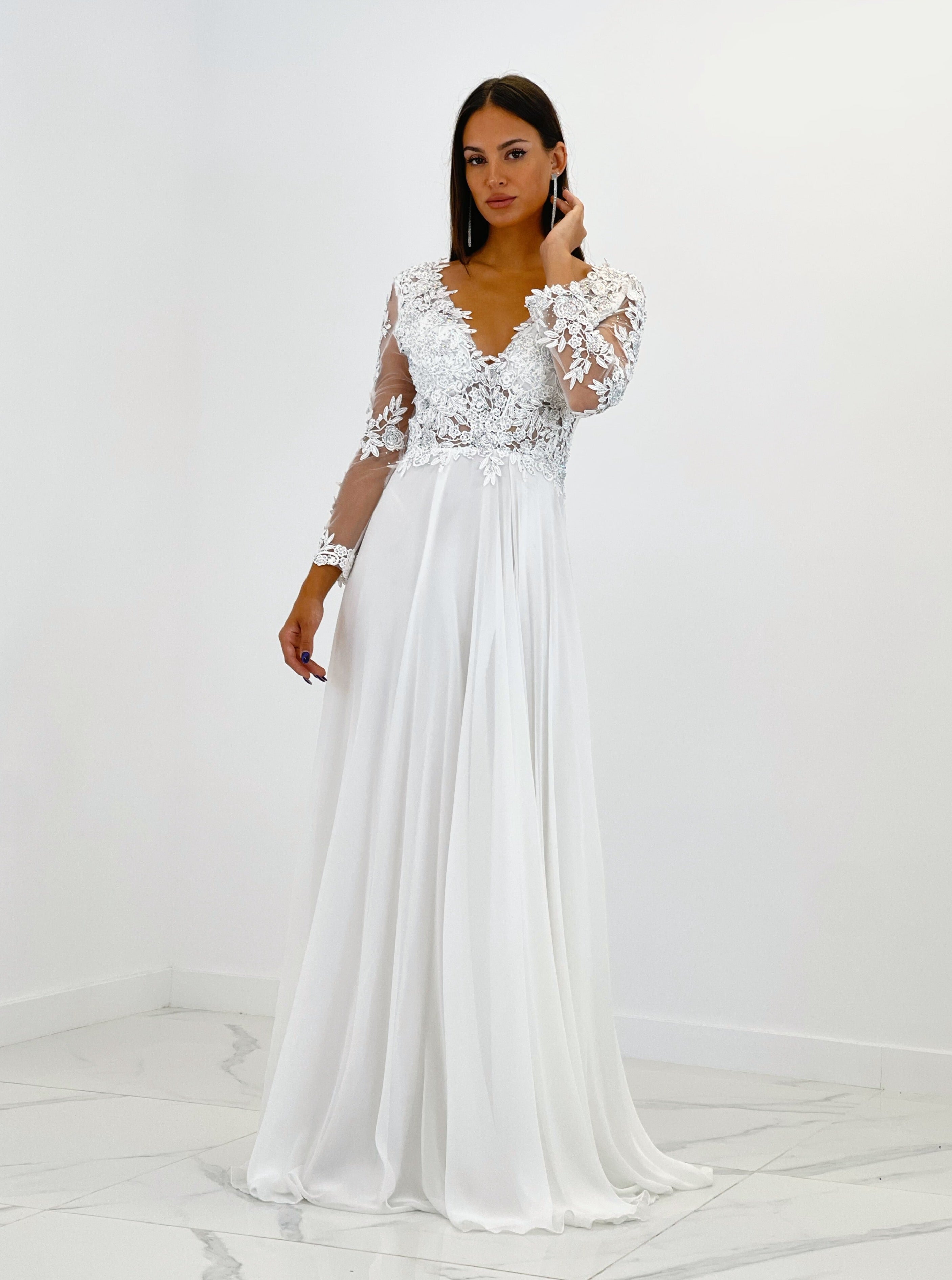 Vestido ceremonia Atlantis Blanco