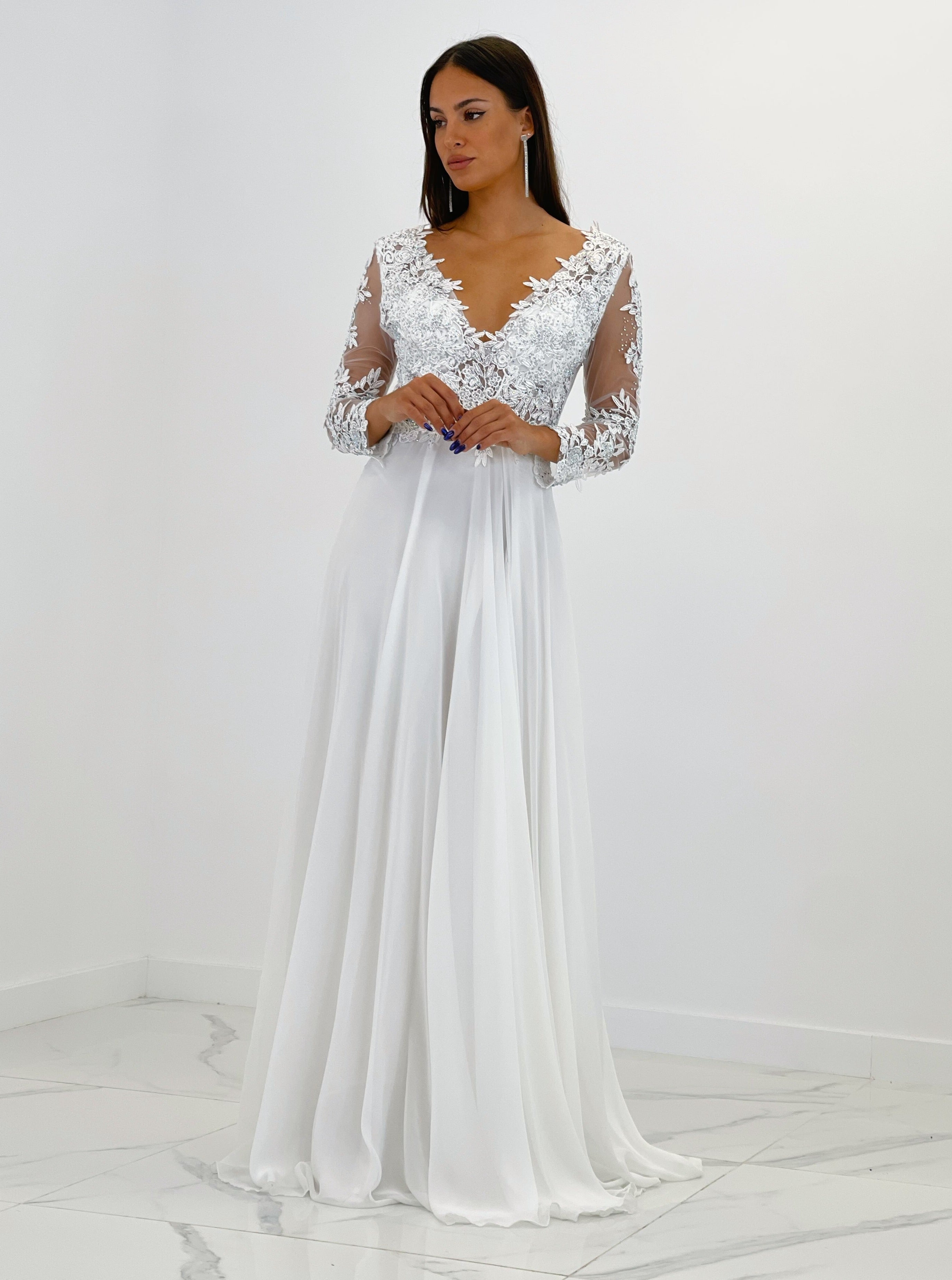 Vestido ceremonia Atlantis Blanco