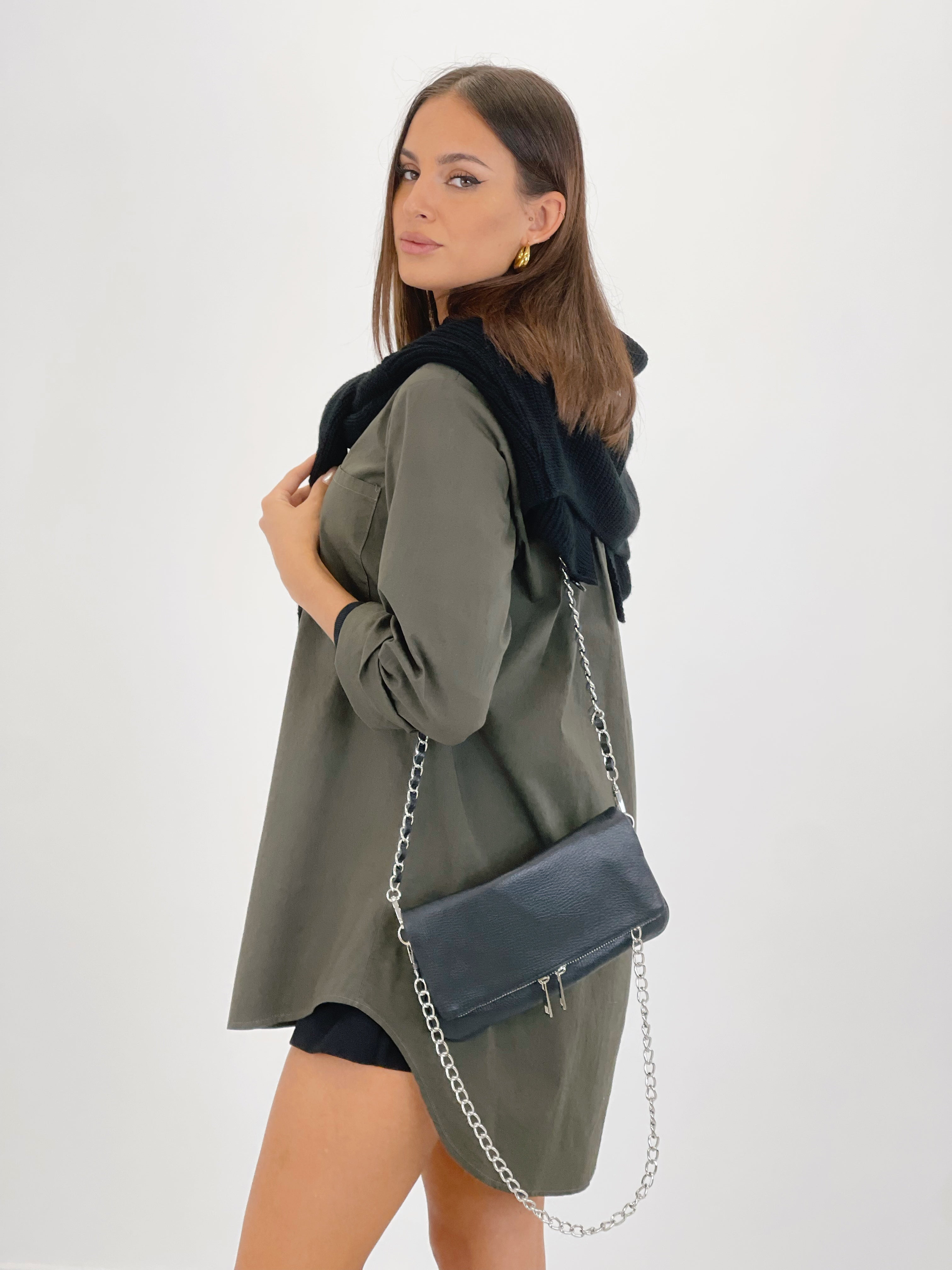 Bolso piel cadenas - Zebra&Maduixa®