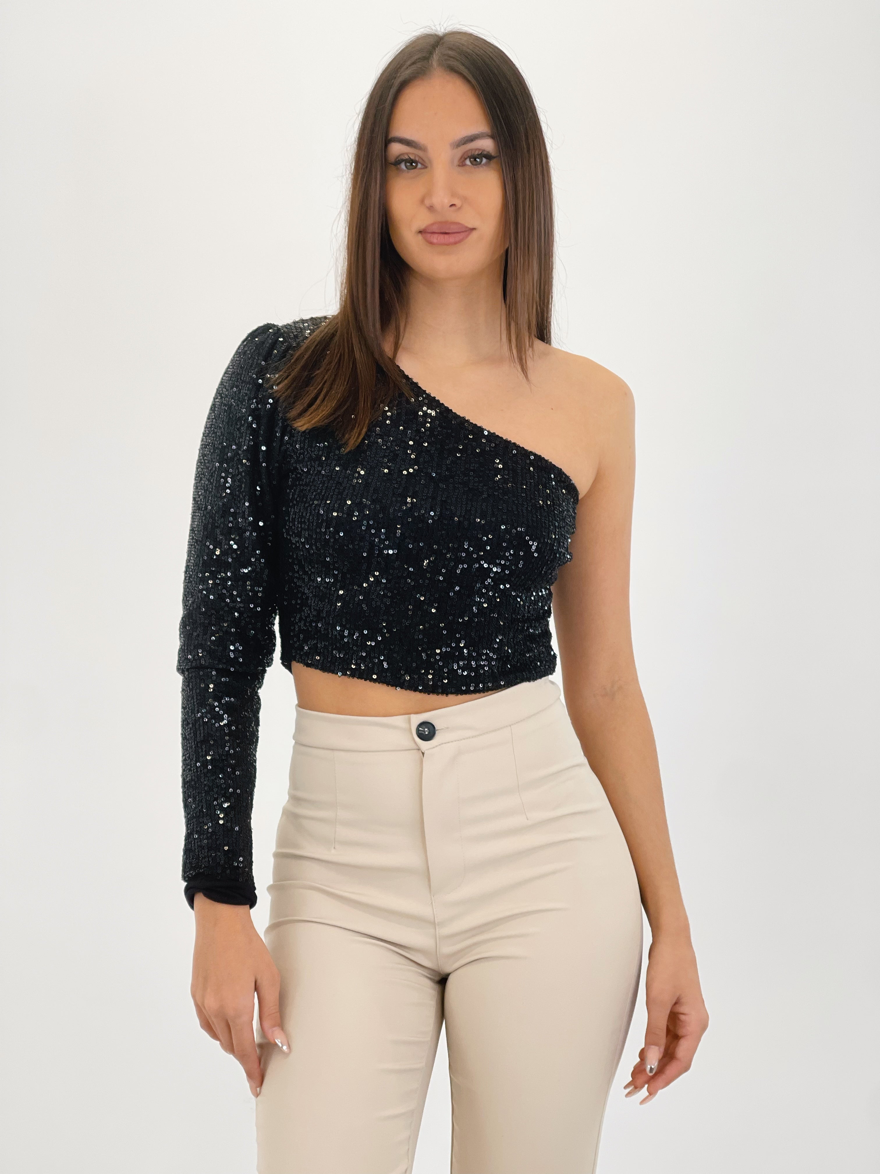 Top lentejuelas Kourtney