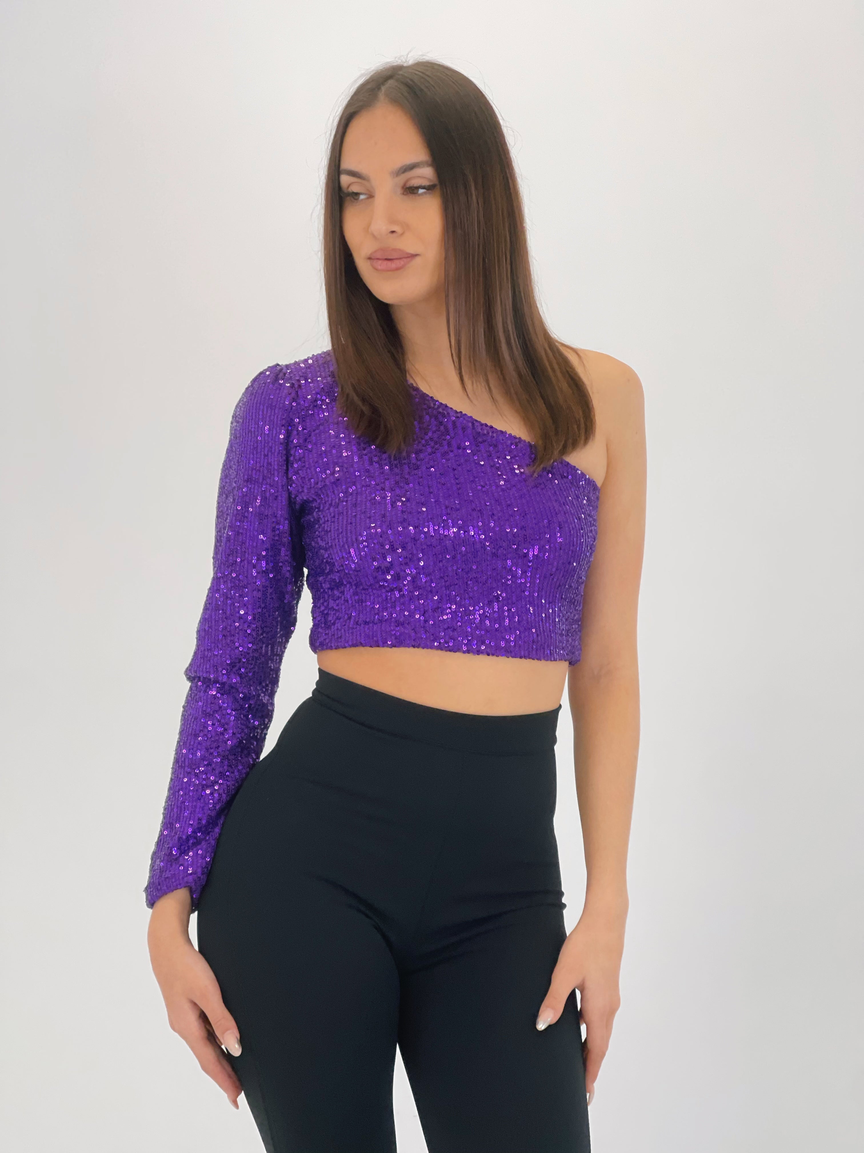 Top lentejuelas Kourtney