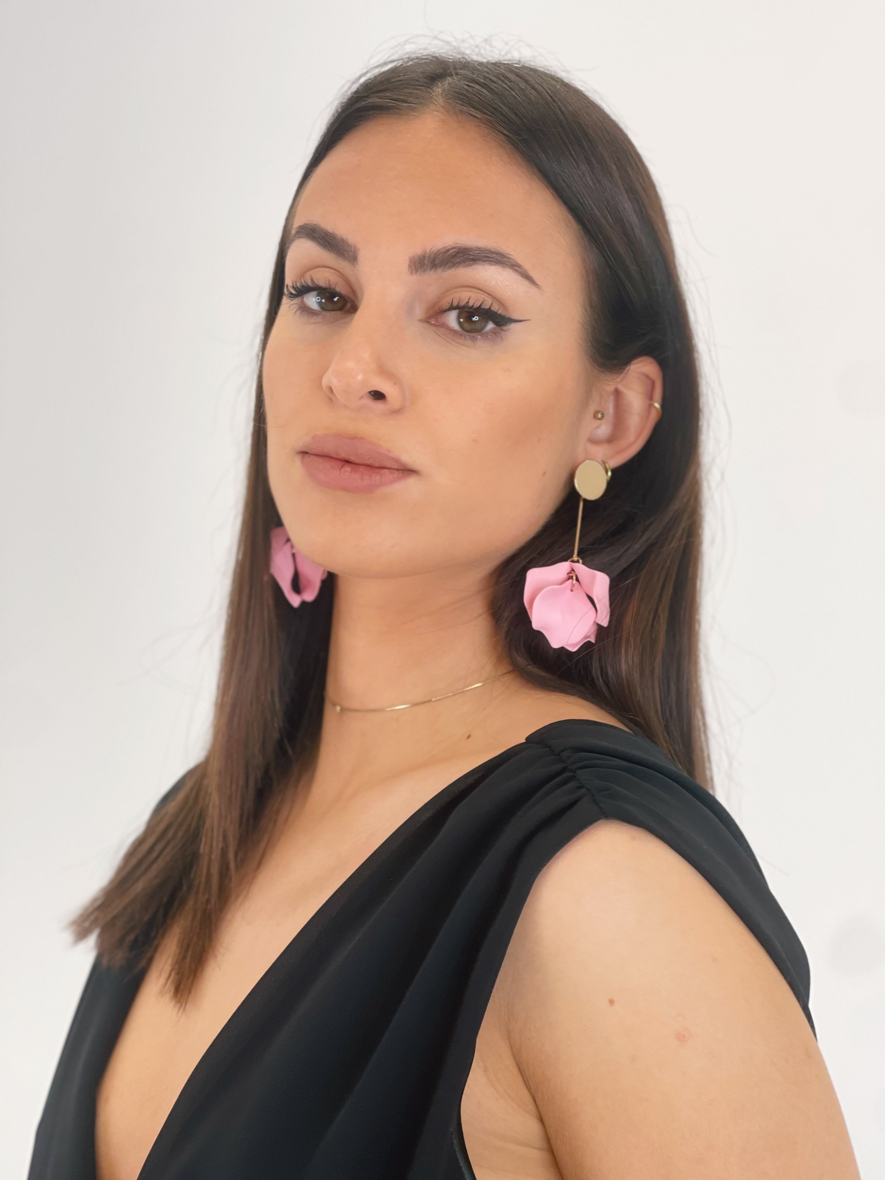 Arracades pètals ram