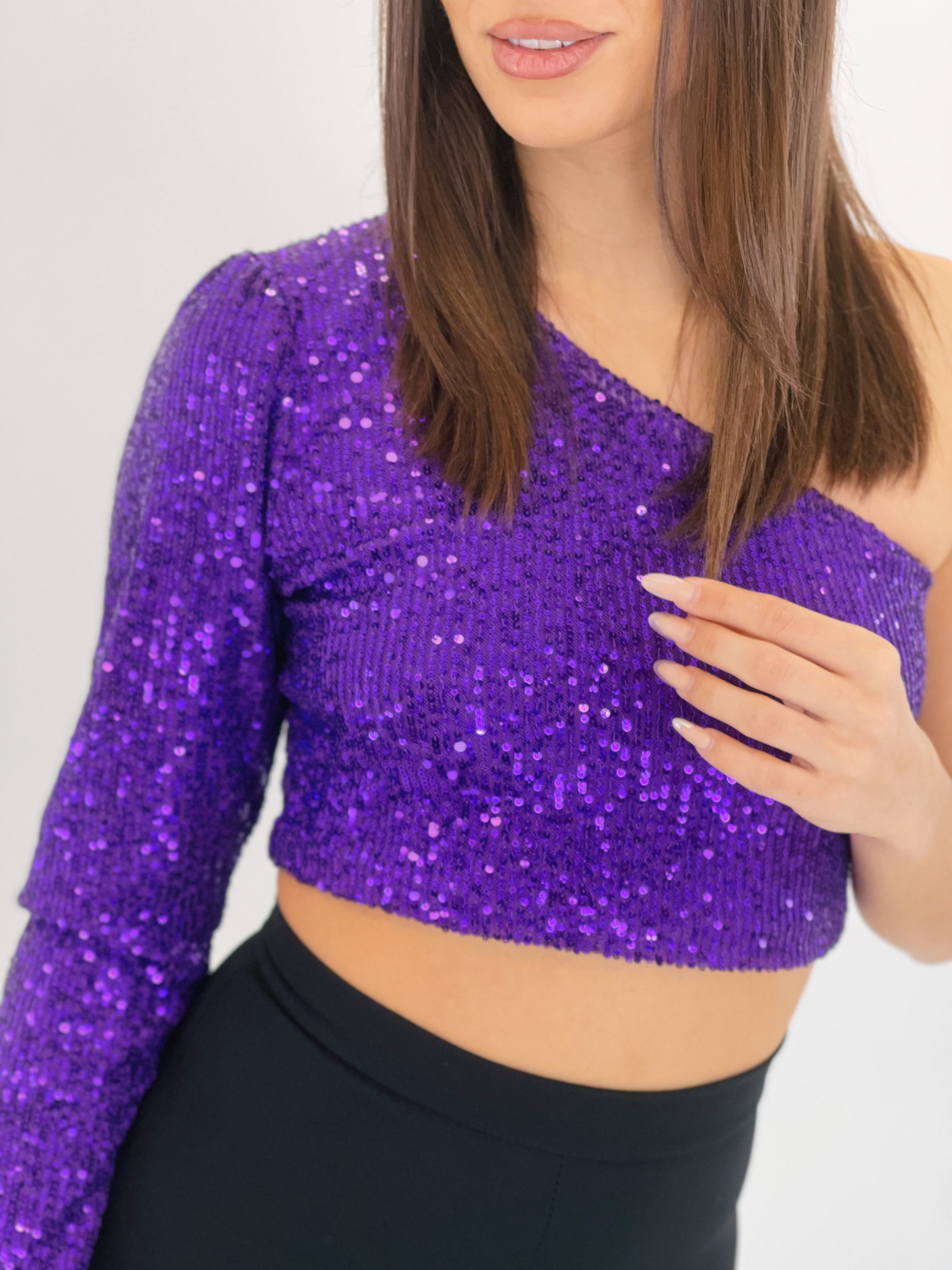 Top lentejuelas Kourtney