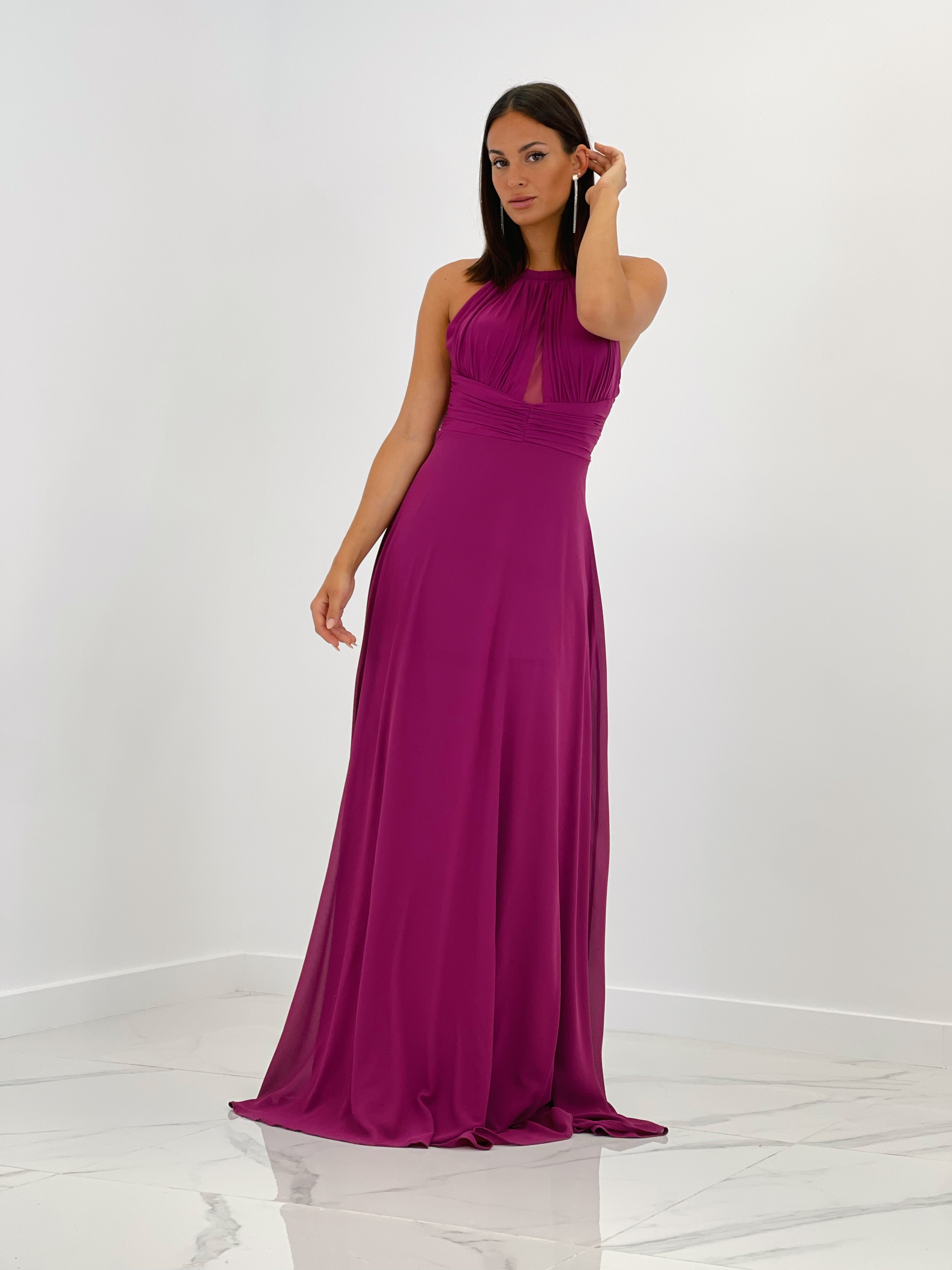 Vestido escote halter Diana - Zebra&Maduixa®