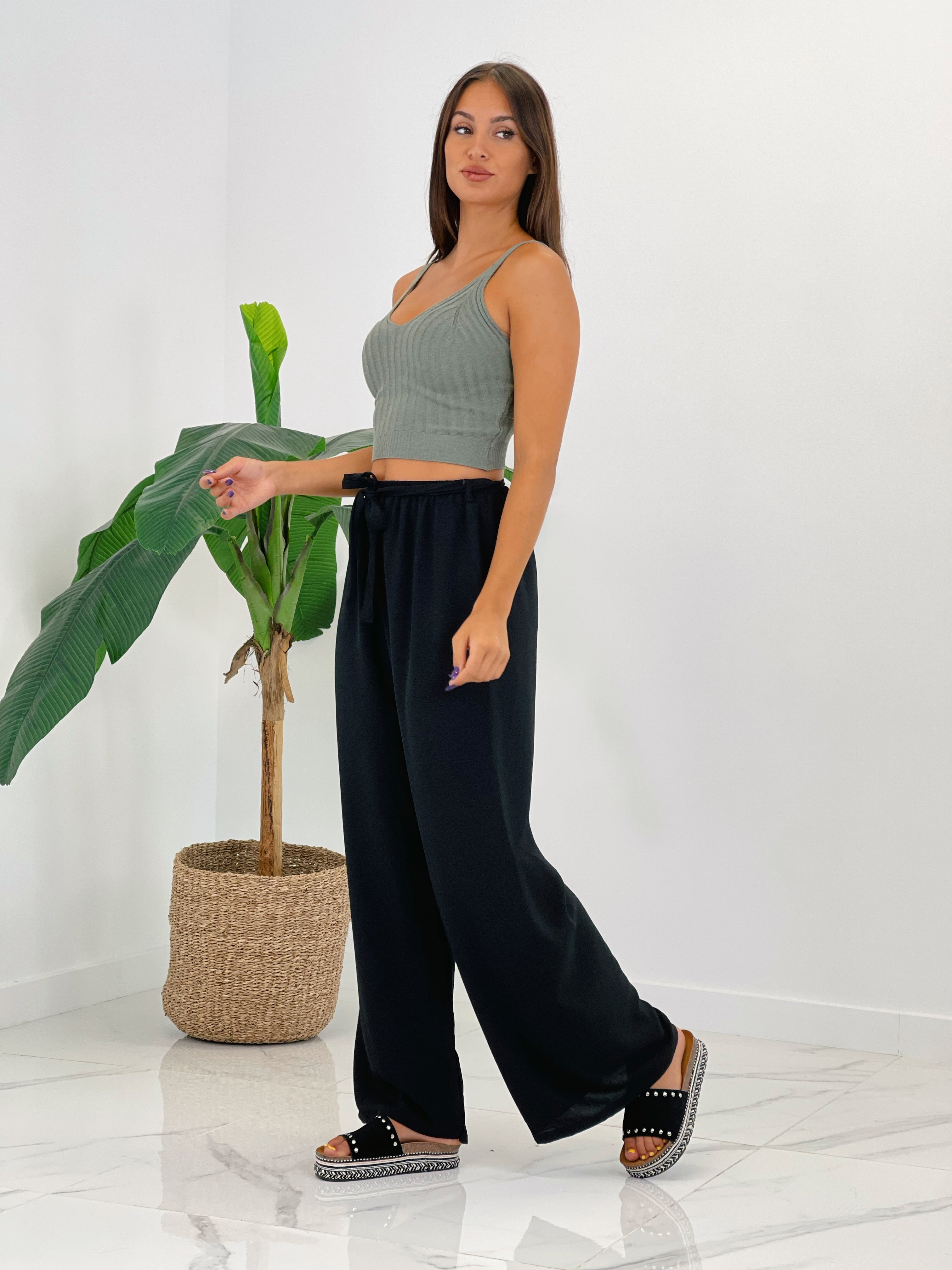 Pantalón largo goma