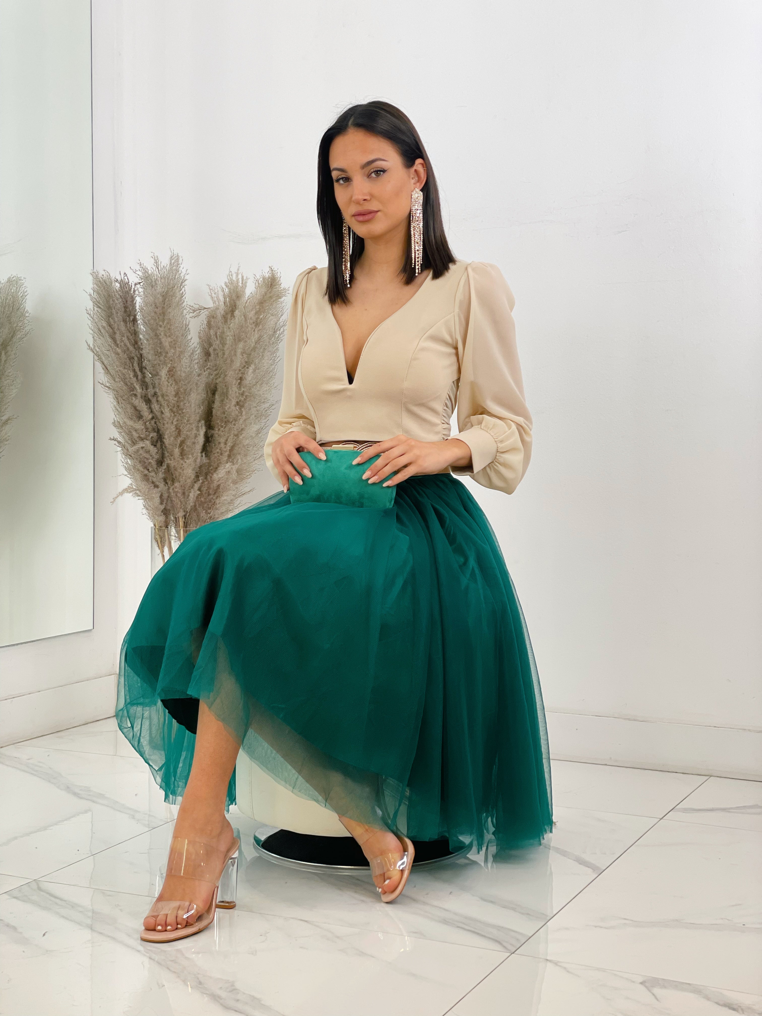 Falda Tul midi - Zebra&Maduixa®