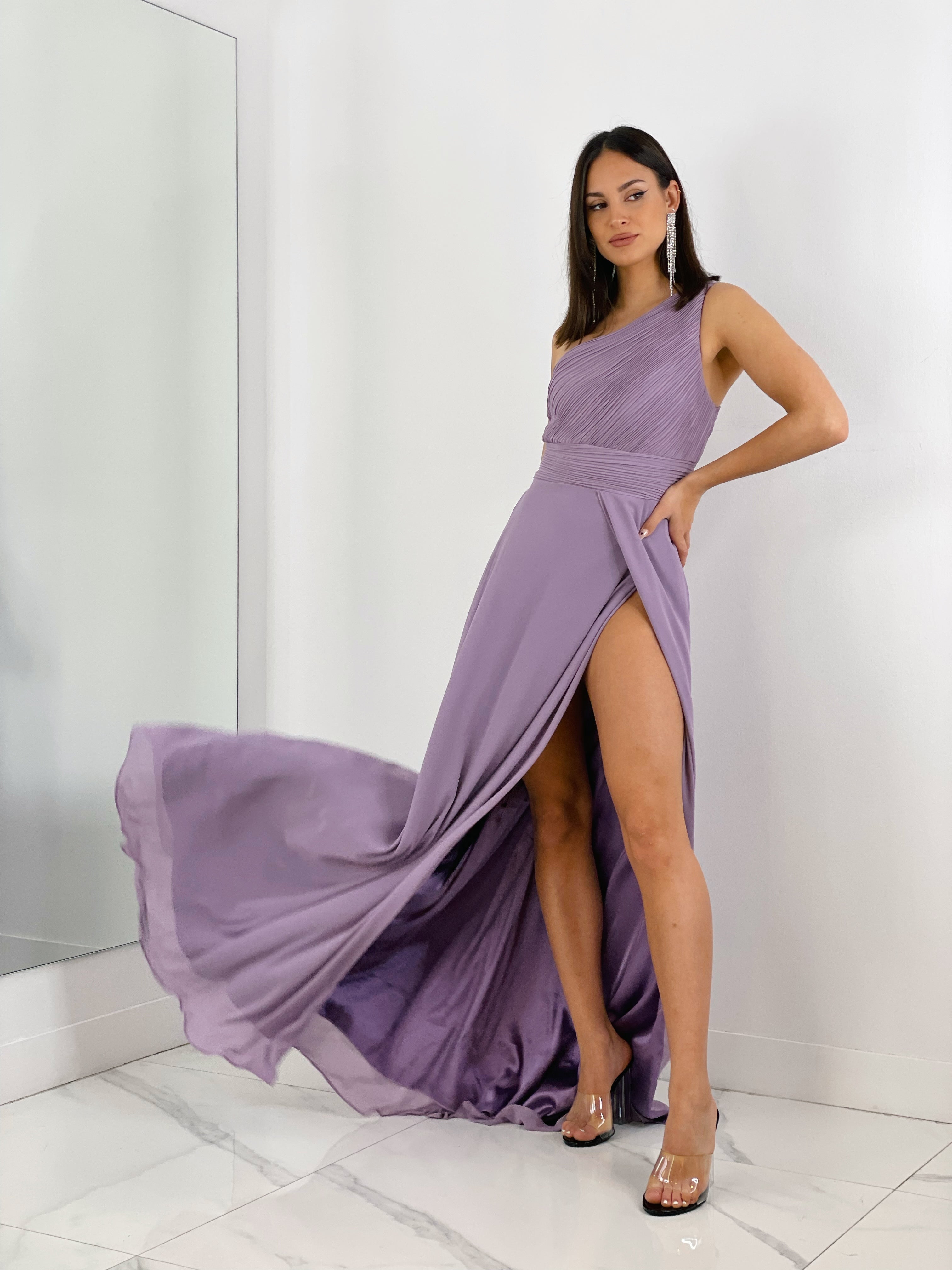 Vestido drapeado romano Julia - Zebra&Maduixa®