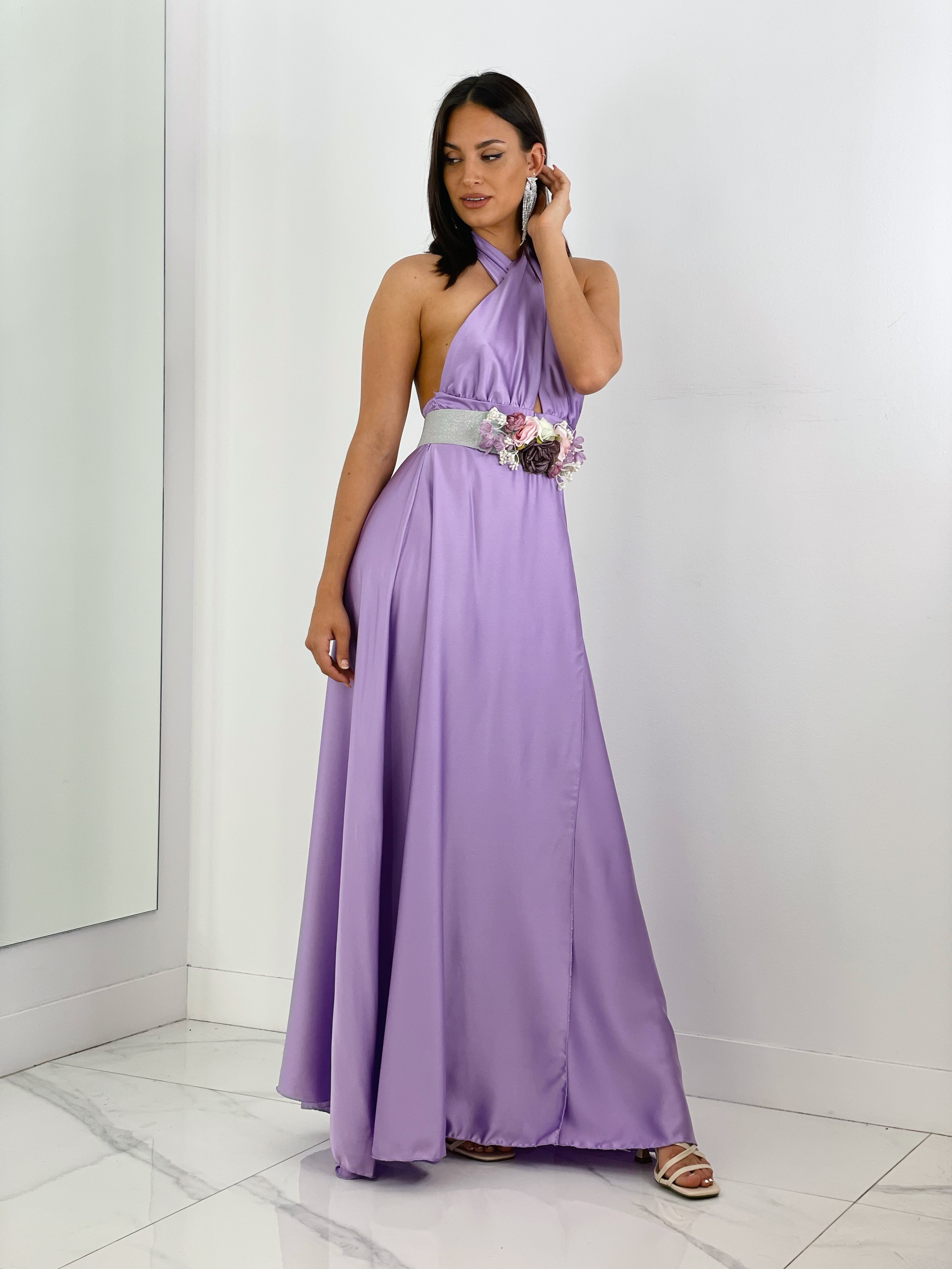 Vestido satinado multiposición - Zebra&Maduixa®