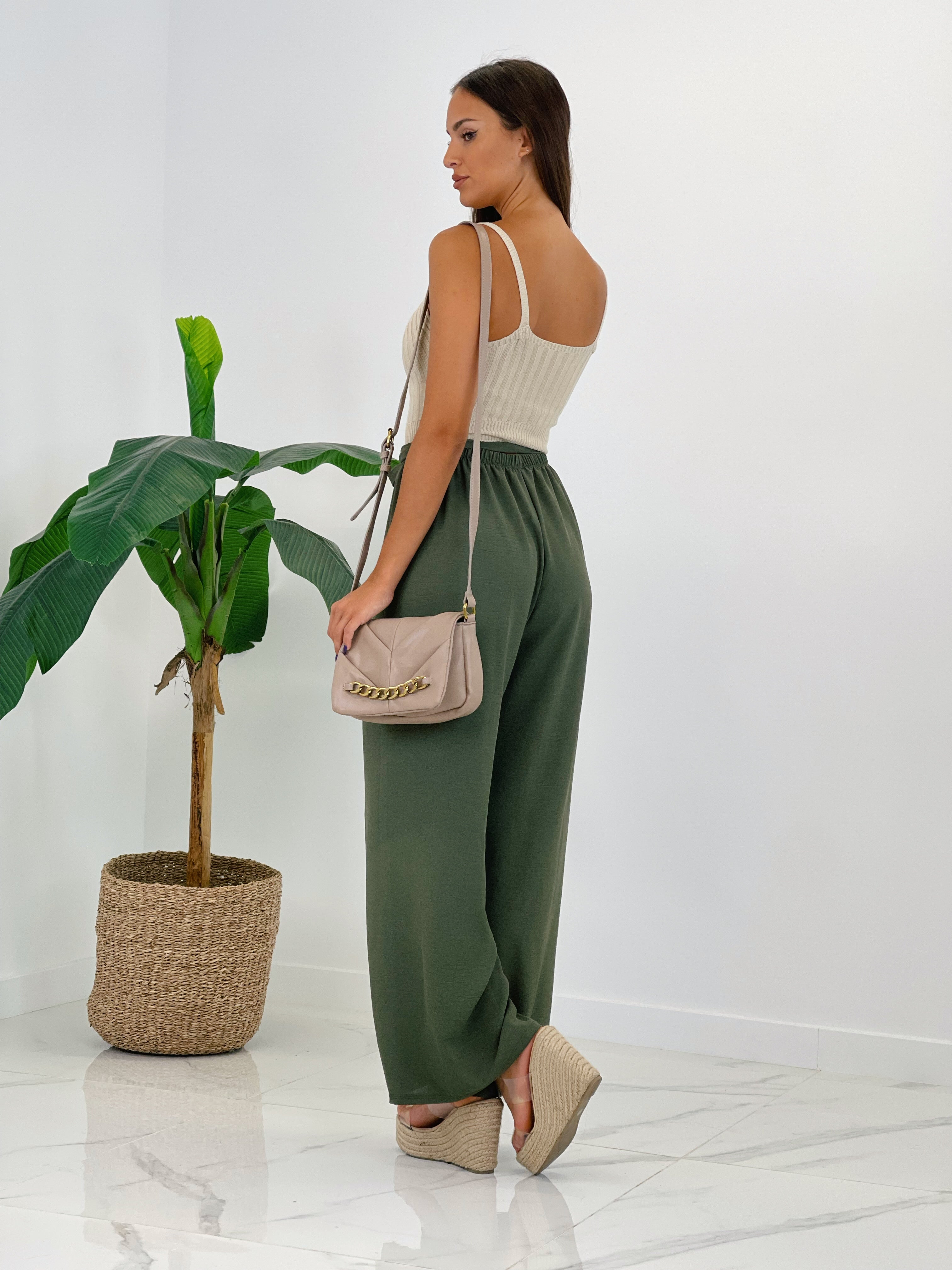 Pantalón largo goma