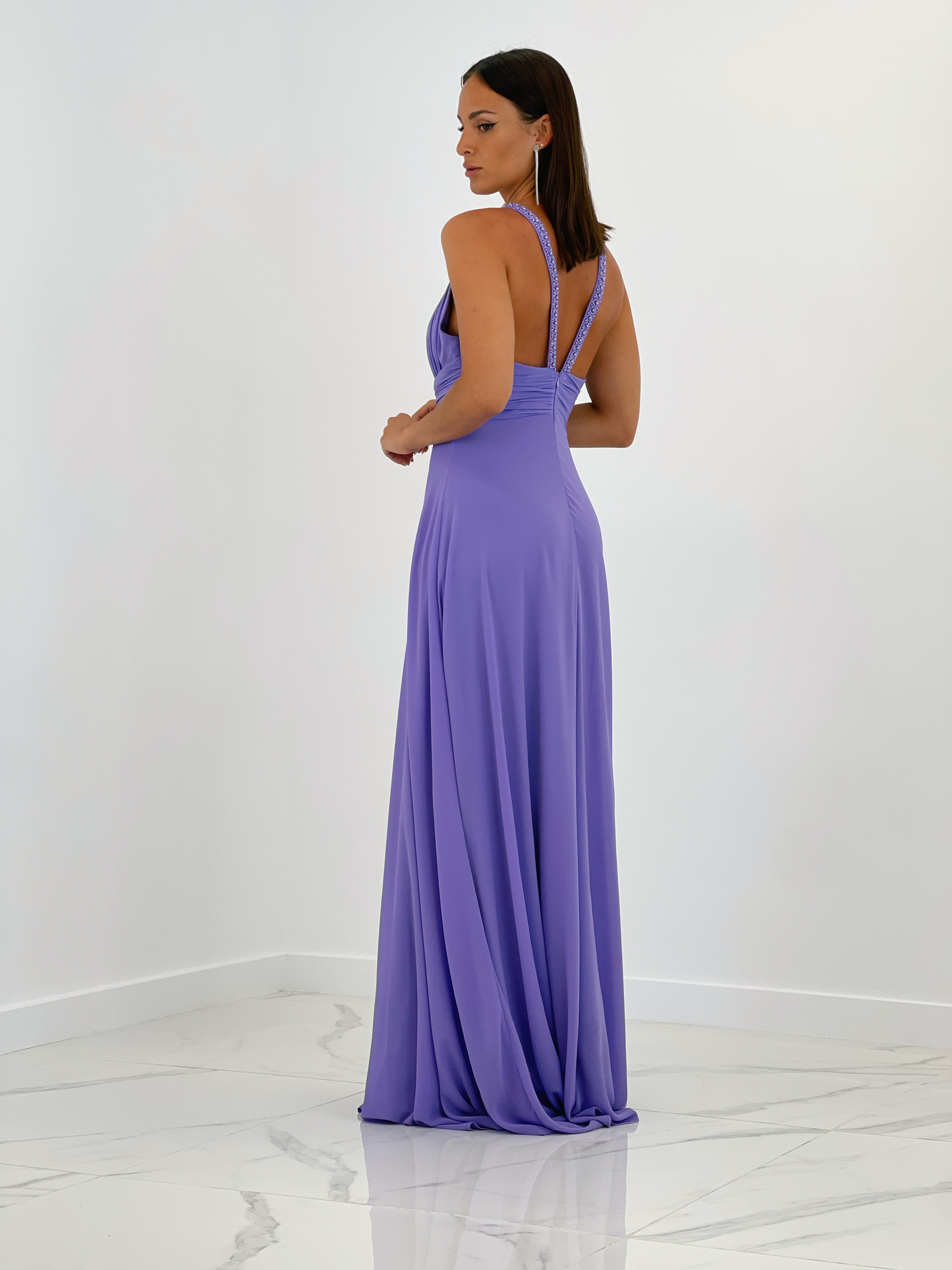 Vestido escote halter Diana - Zebra&Maduixa®