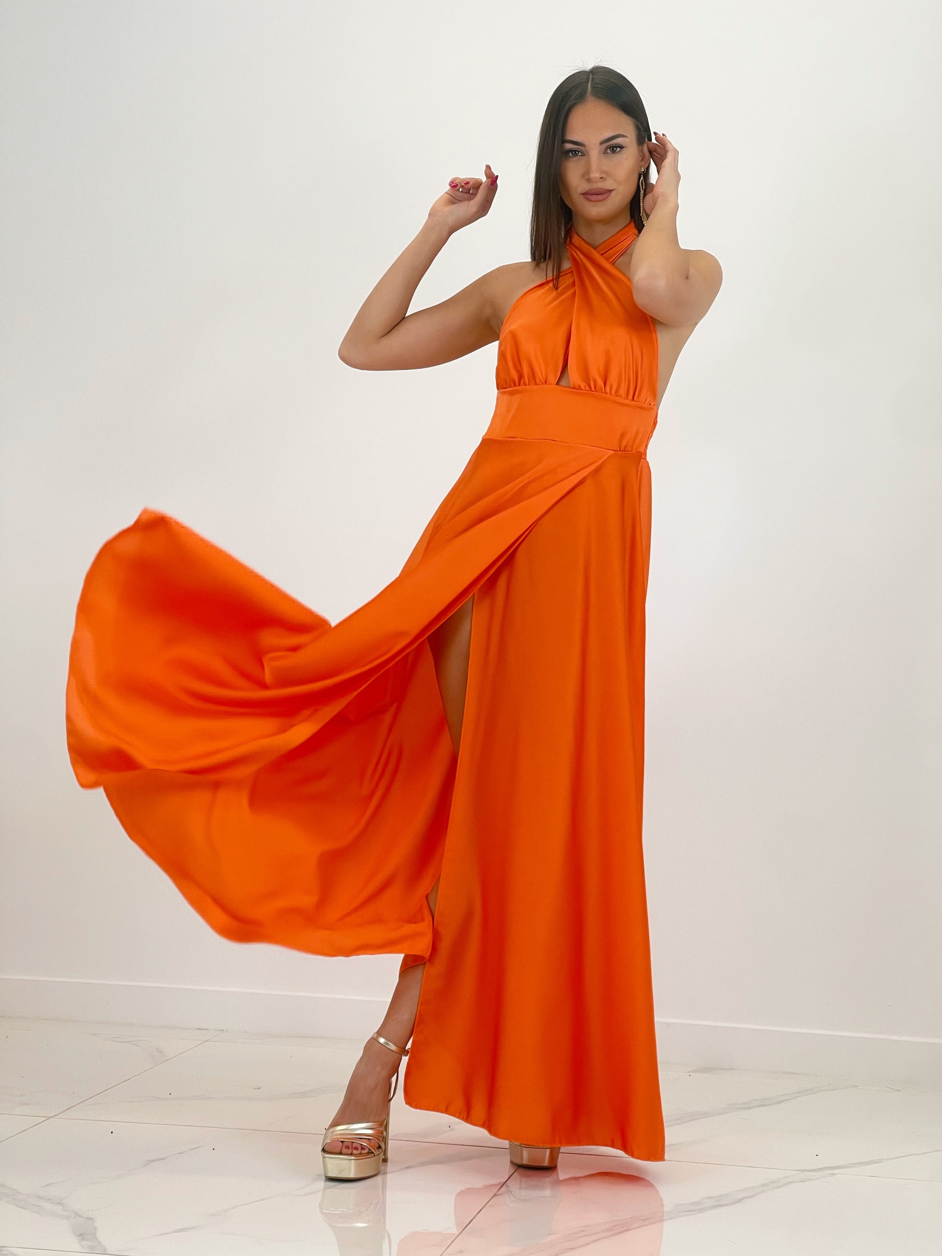 Vestido satinado multiposición - Zebra&Maduixa®