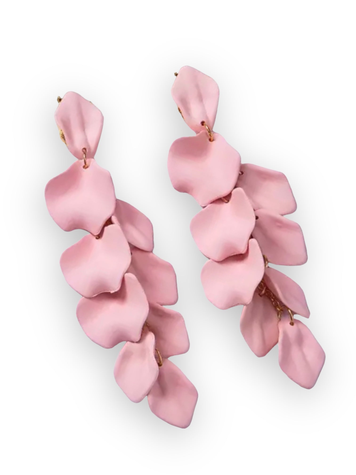 Pendientes pétalos cascada