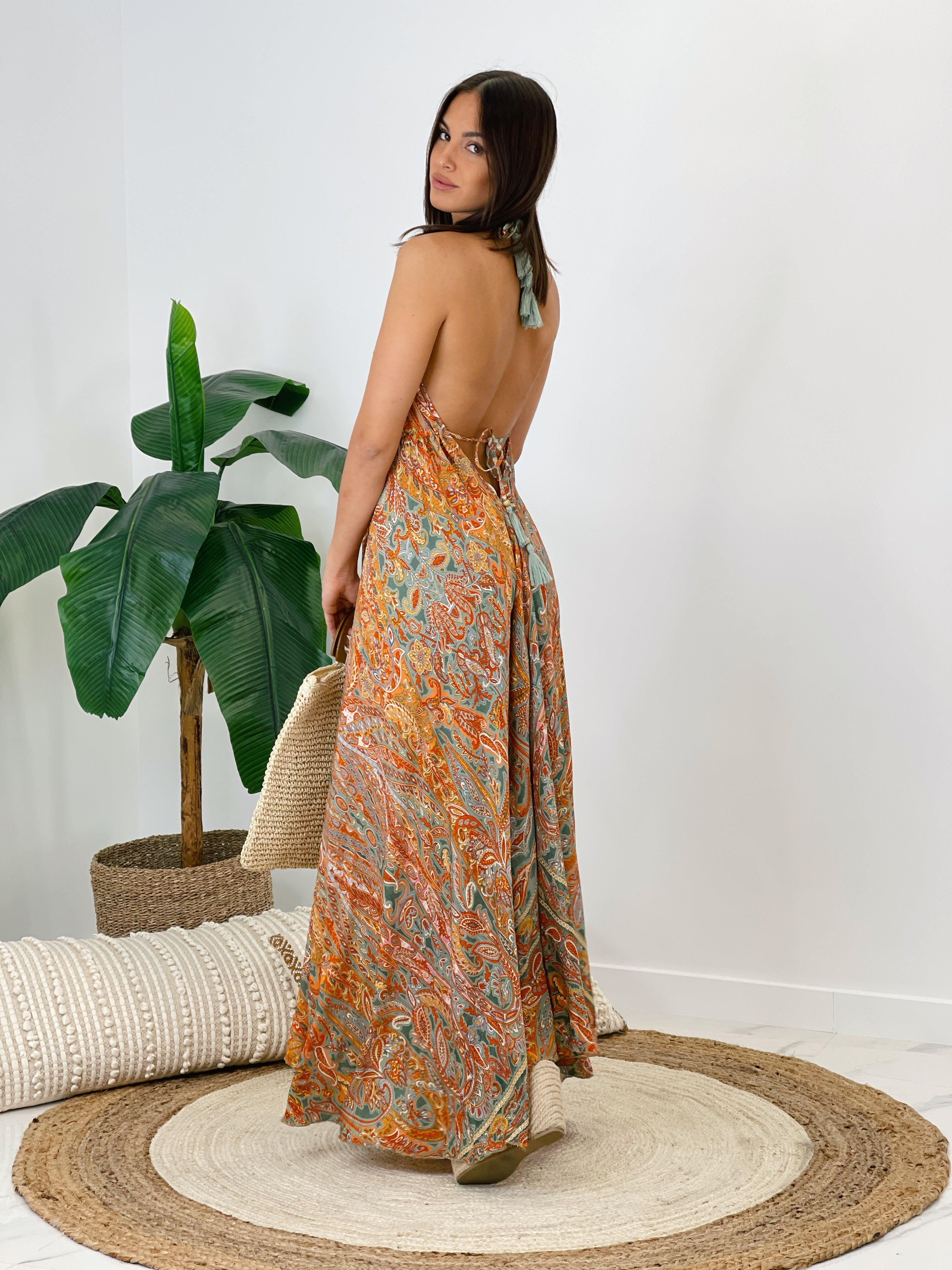 Vestido largo Boho Greenland - Zebra&Maduixa®