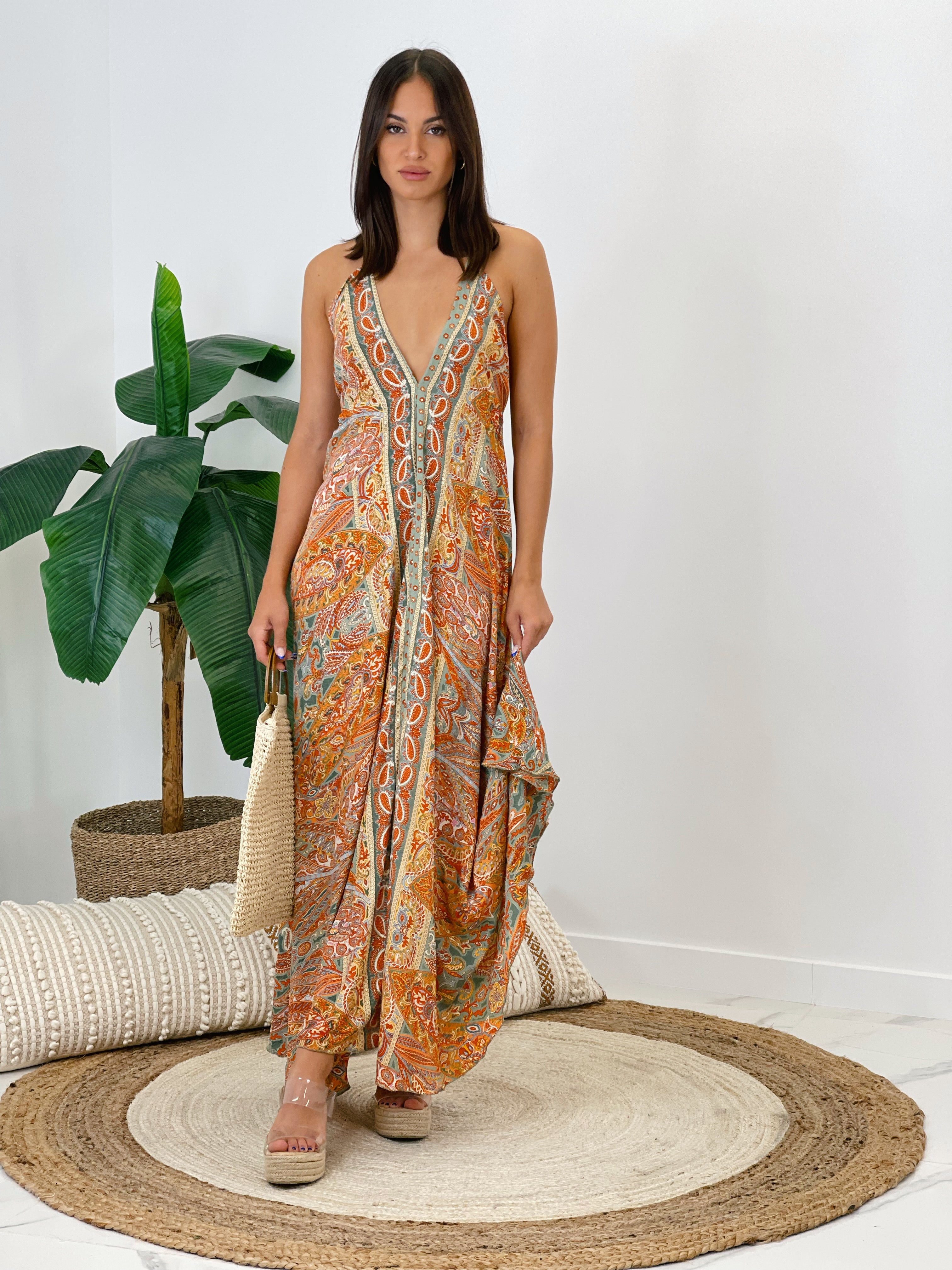 Vestido largo Boho Greenland - Zebra&Maduixa®