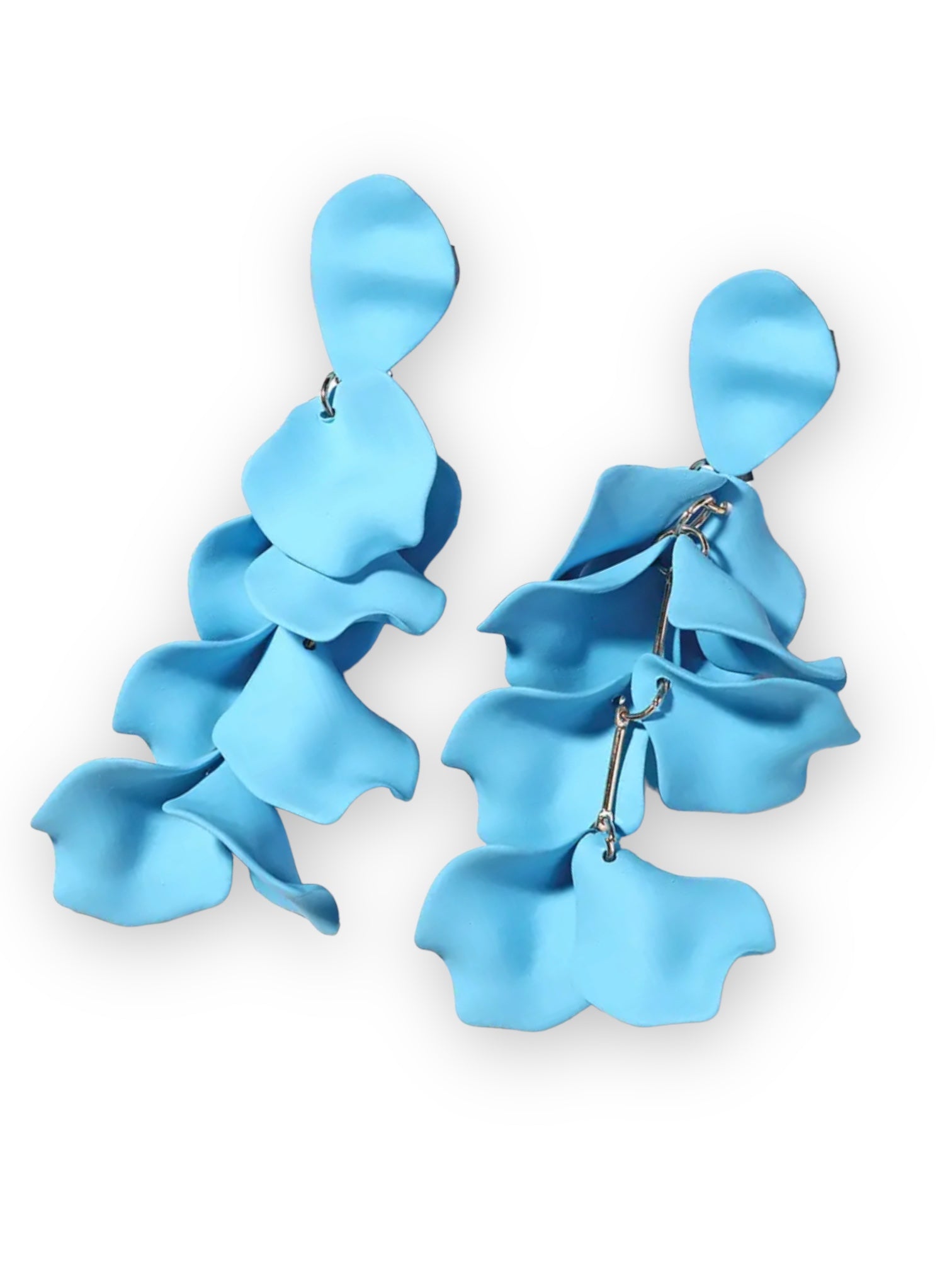 Pendientes pétalos cascada