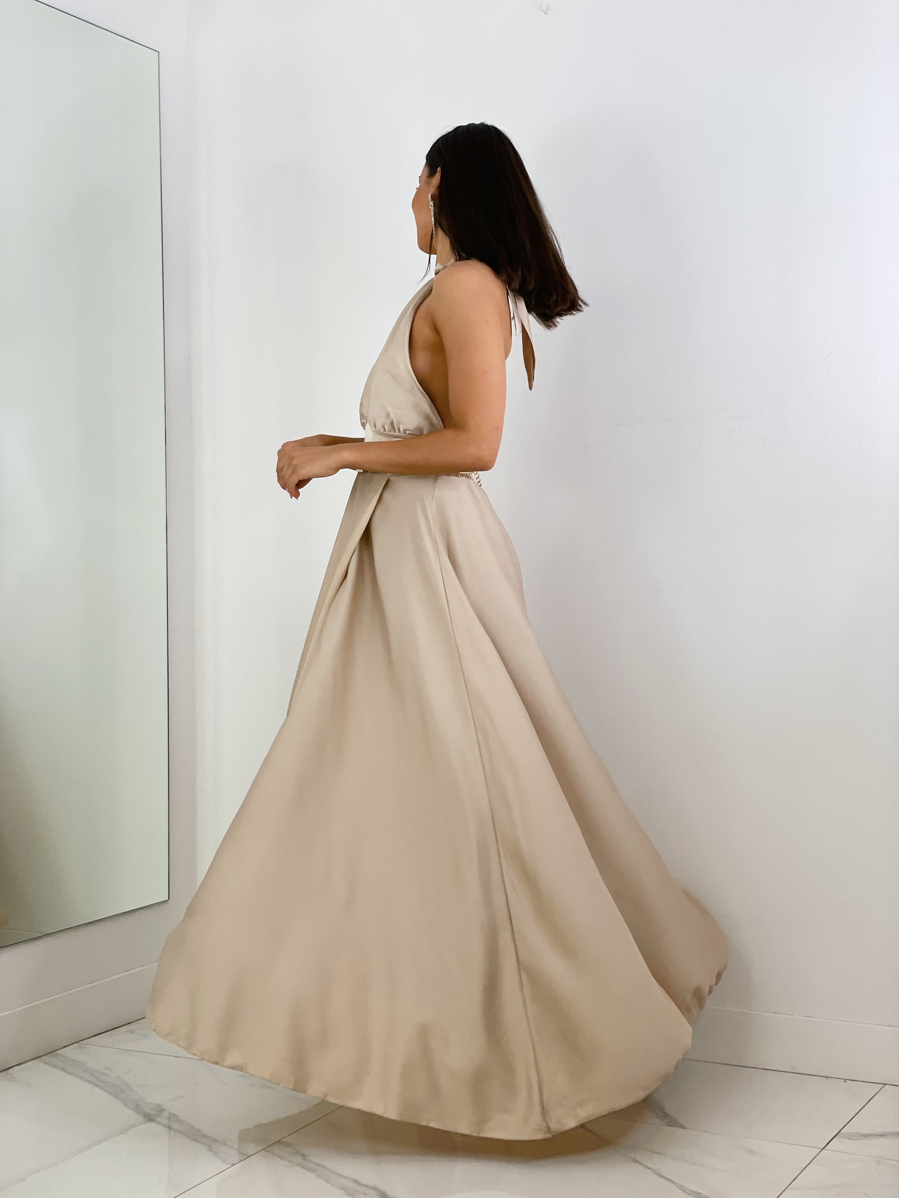 Vestido satinado multiposición - Zebra&Maduixa®