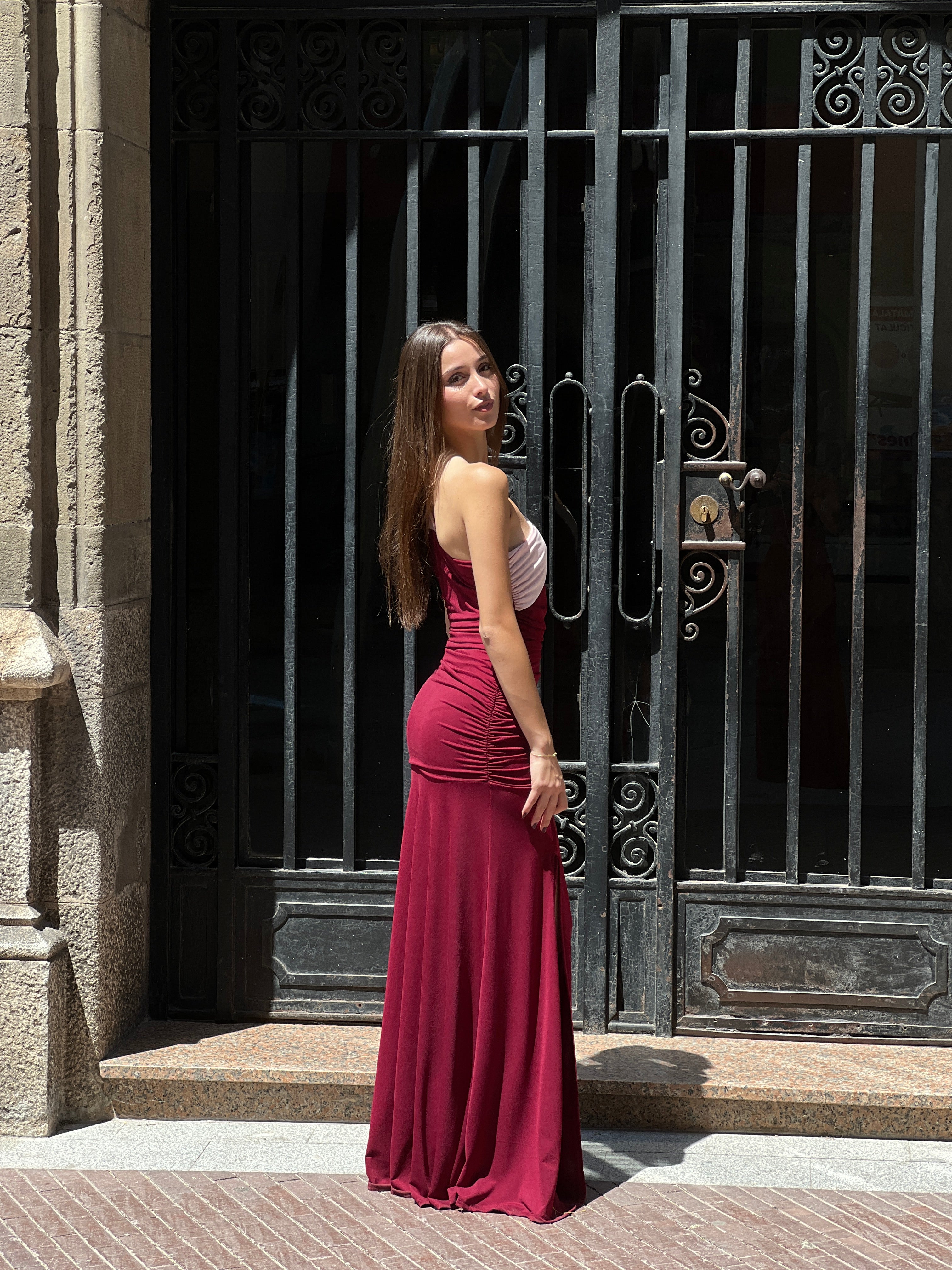Vestit bicolor Bianca