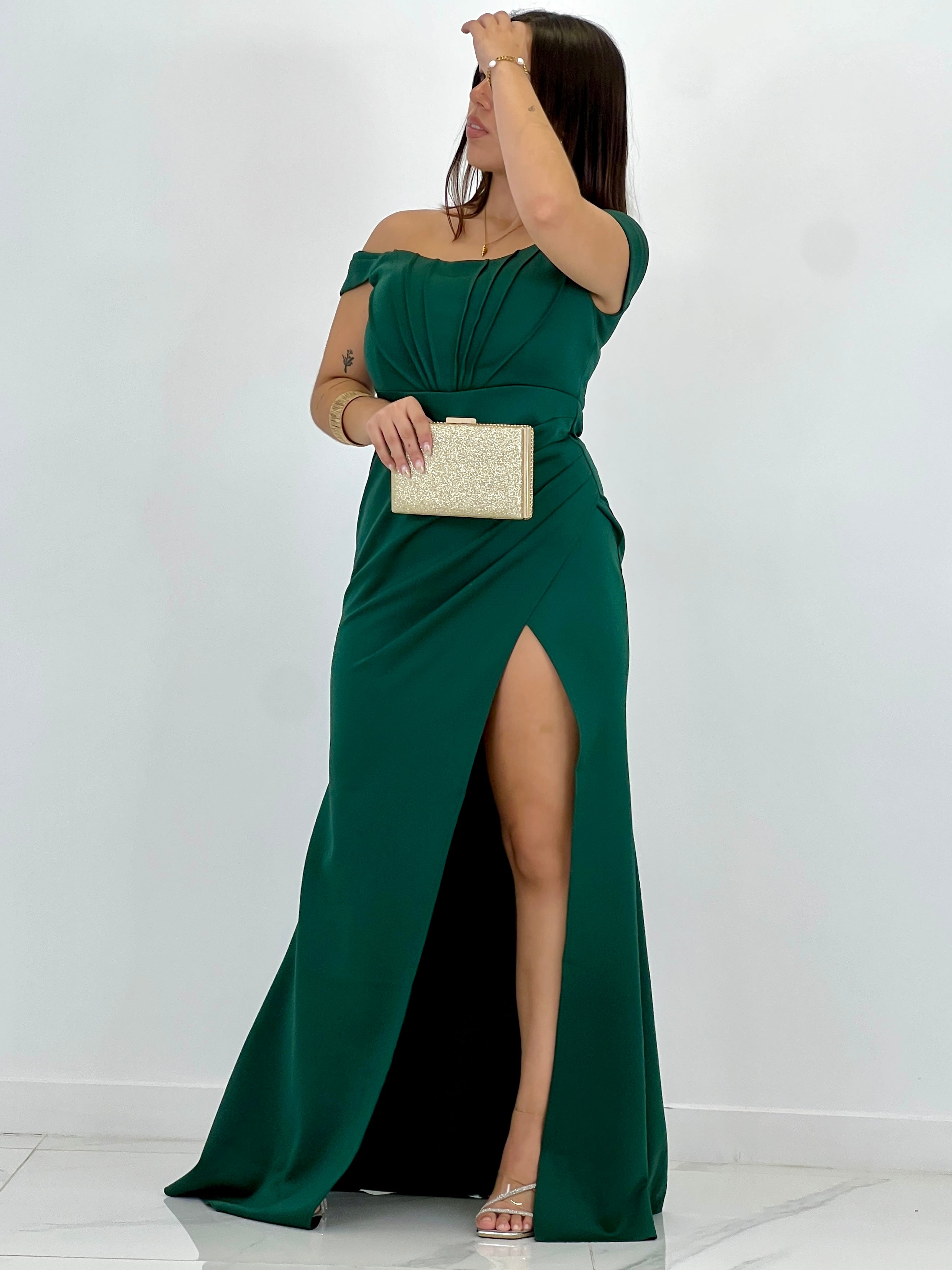 Vestido palabra de honor Selene