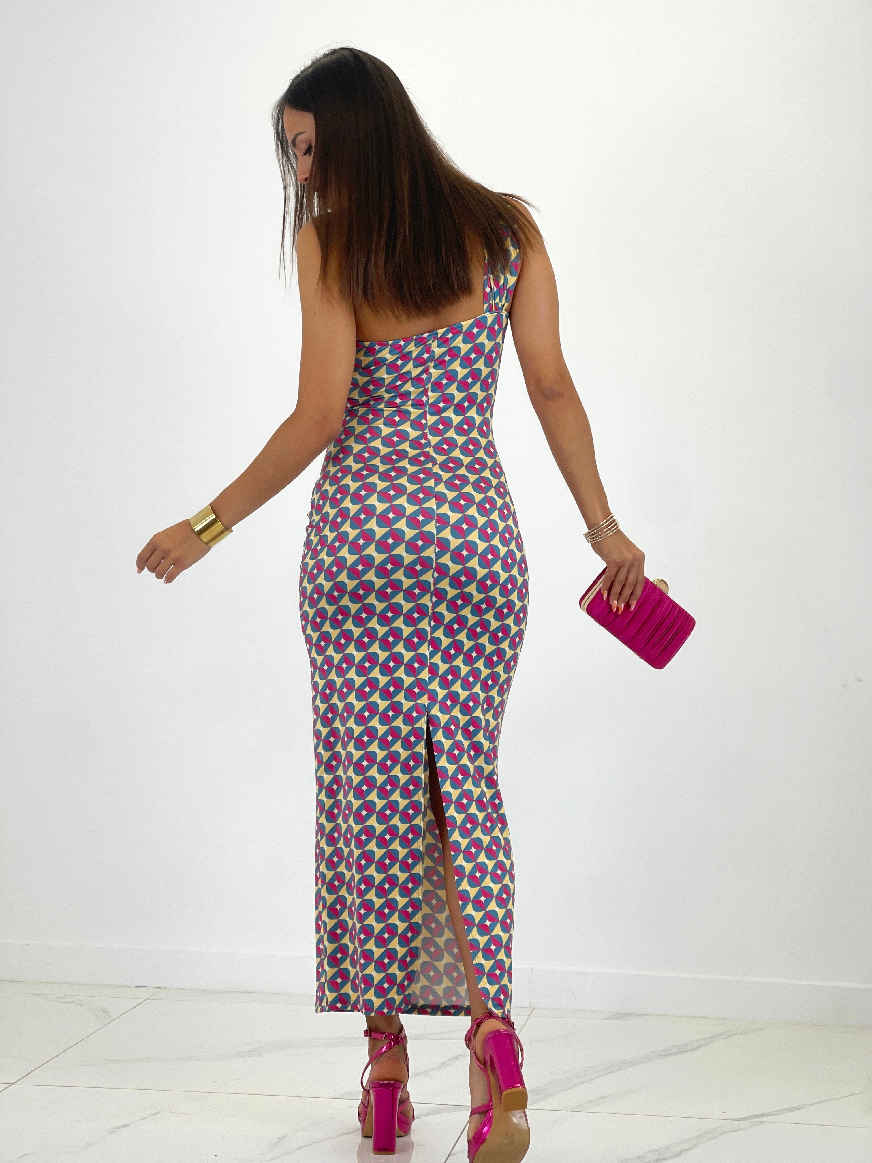 Vestido estampado Aurora