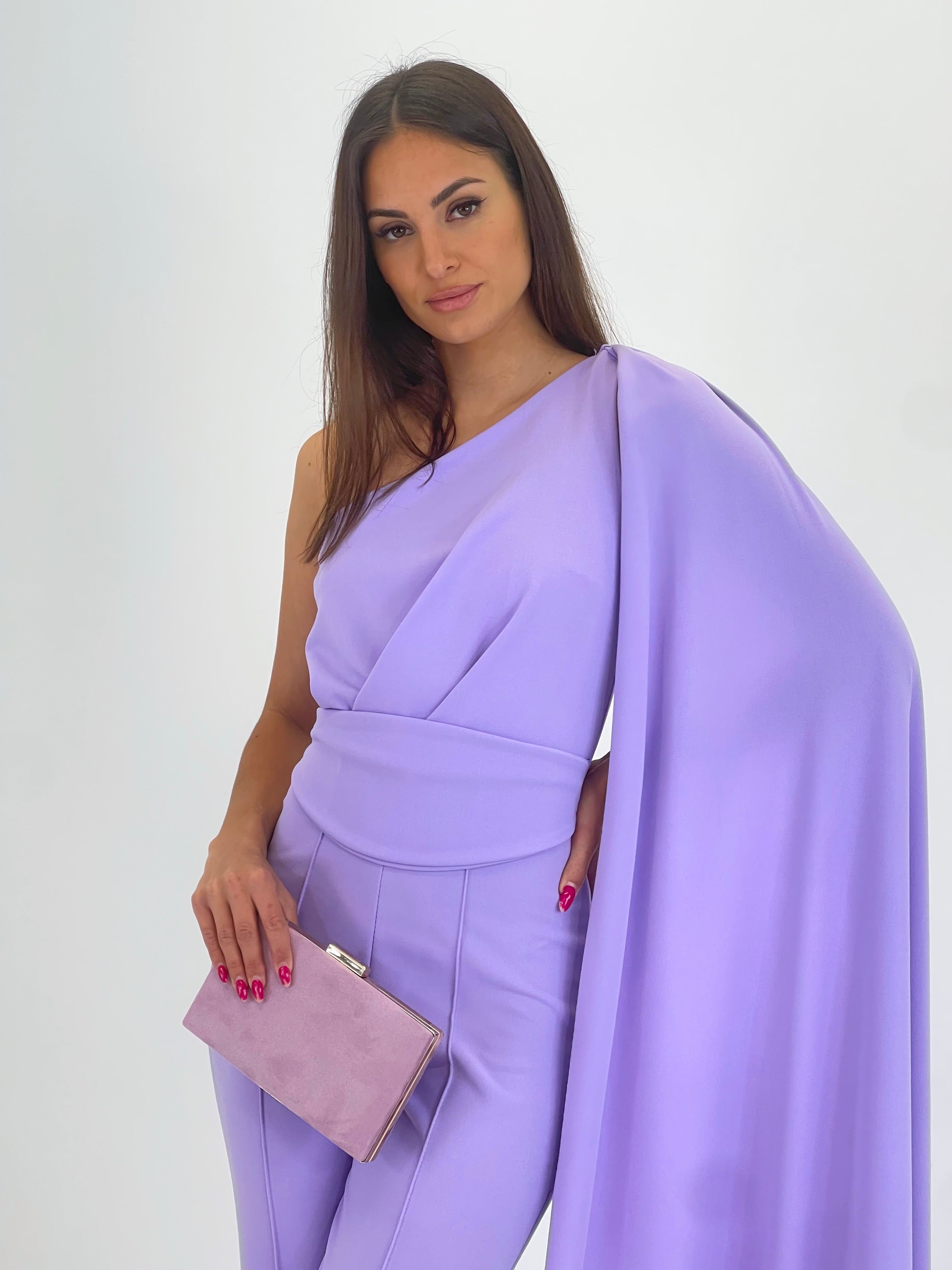 Mono crepé asimétrico Gladis