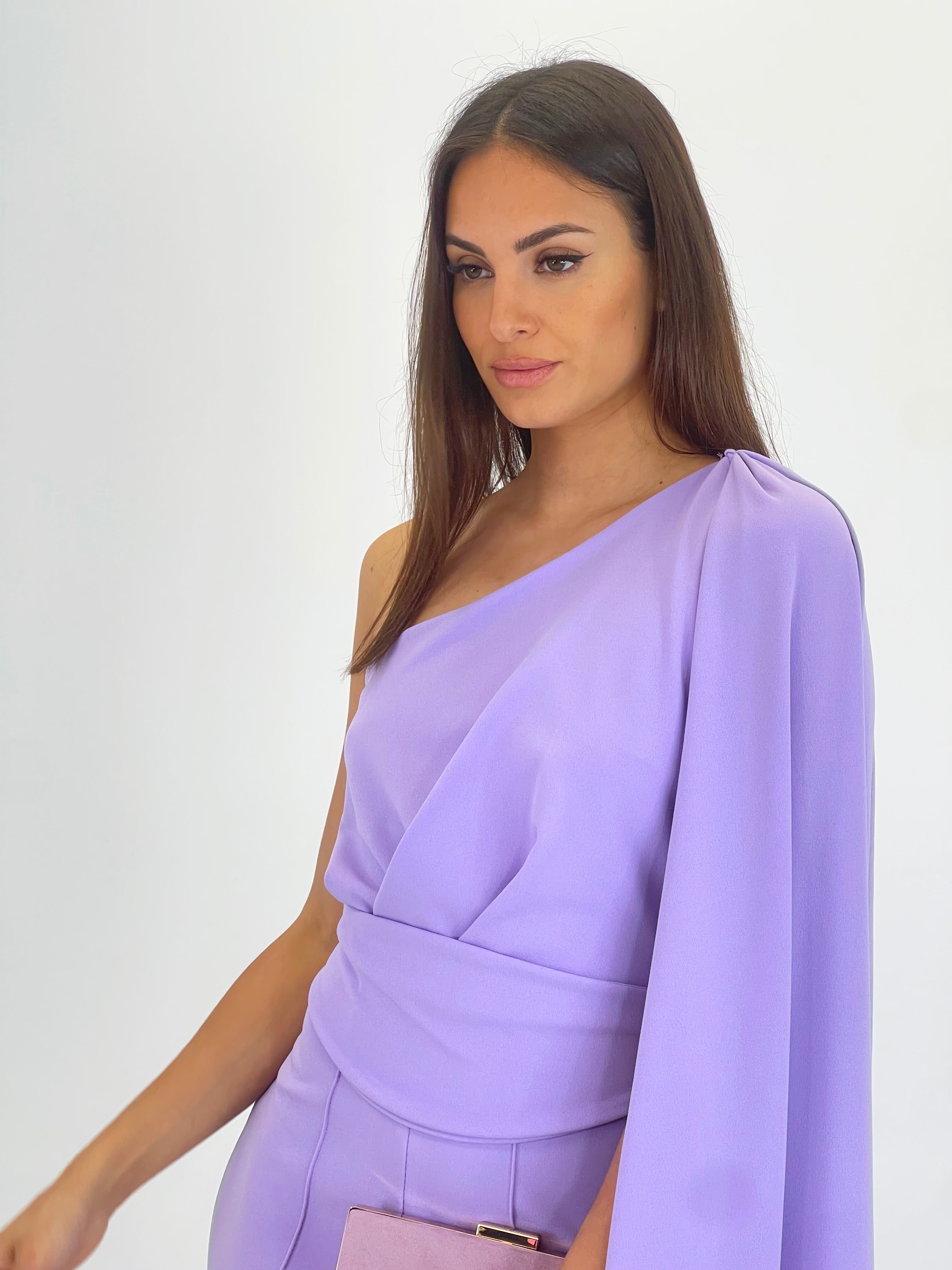 Mono crepé asimétrico Gladis