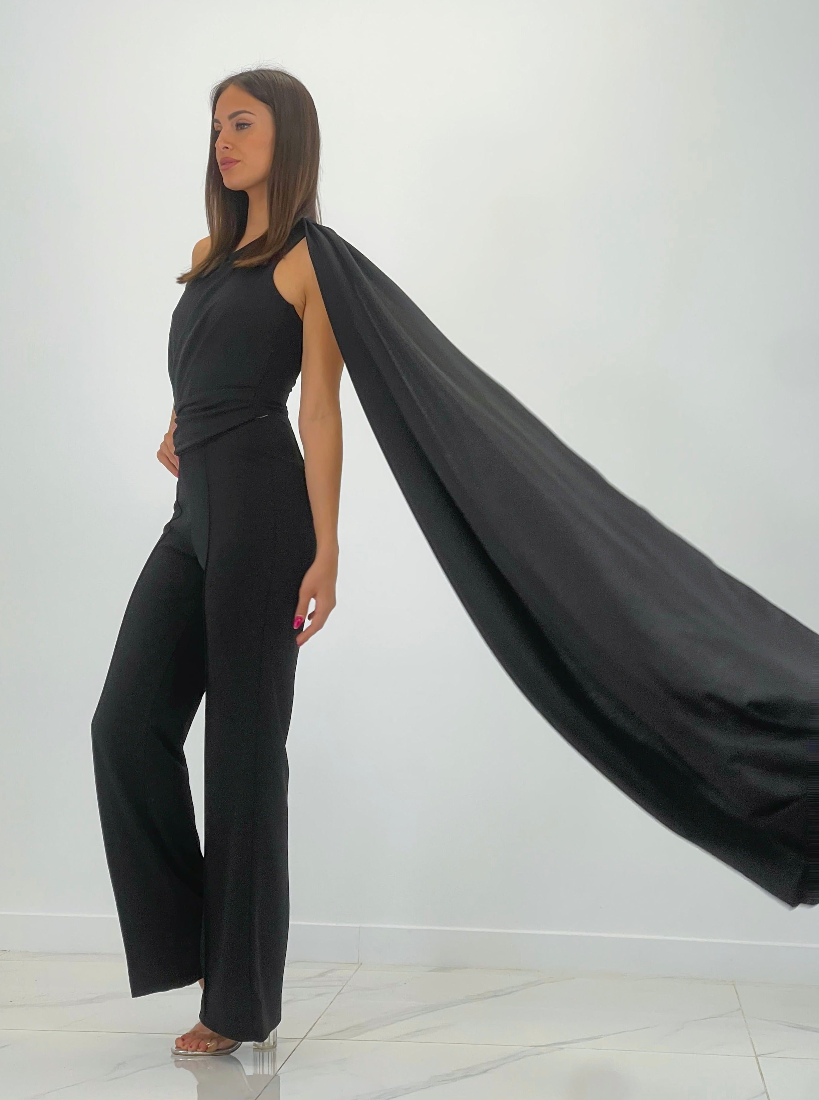 Mono crepé asimétrico Gladis