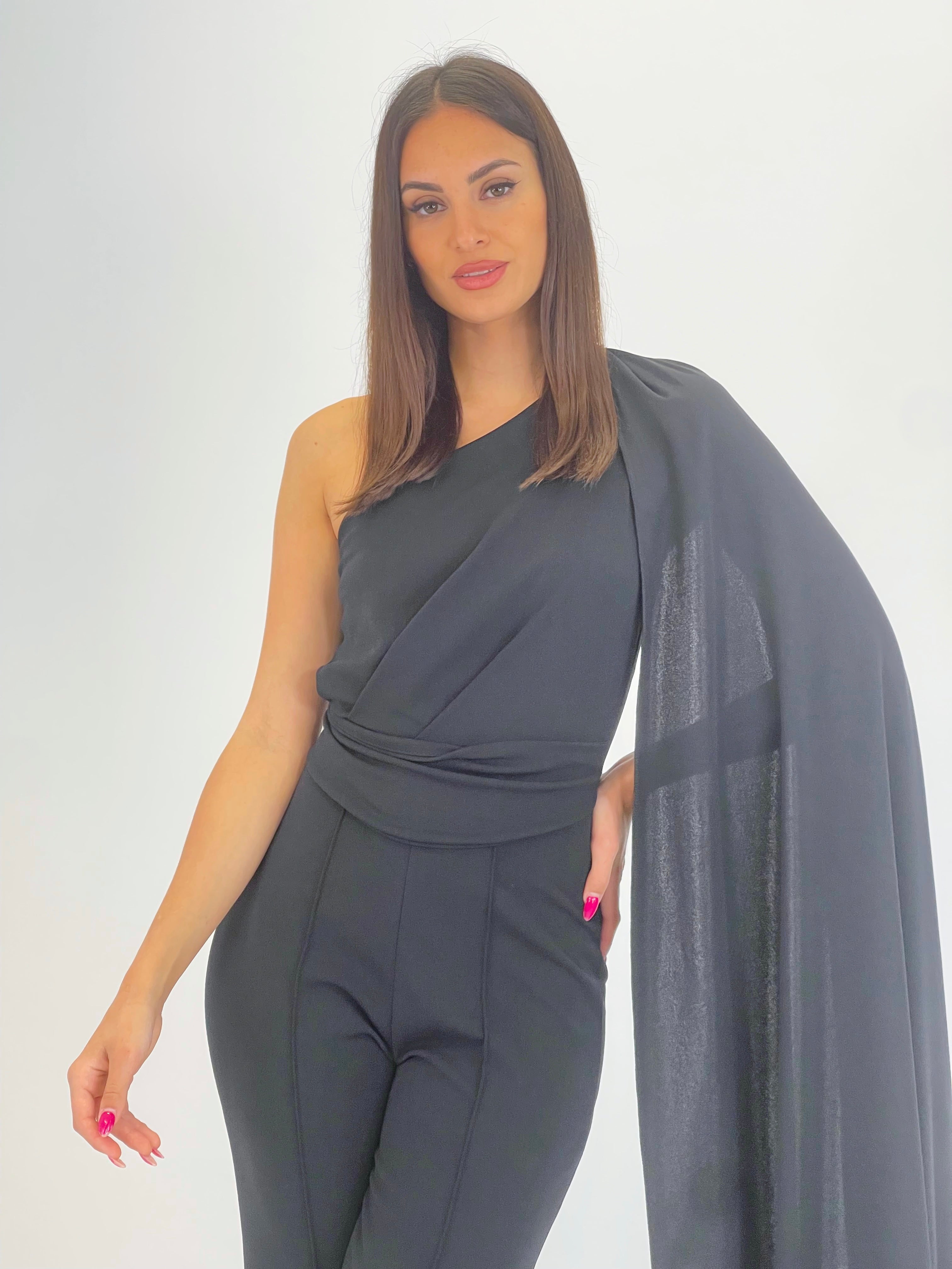 Mono crepé asimétrico Gladis