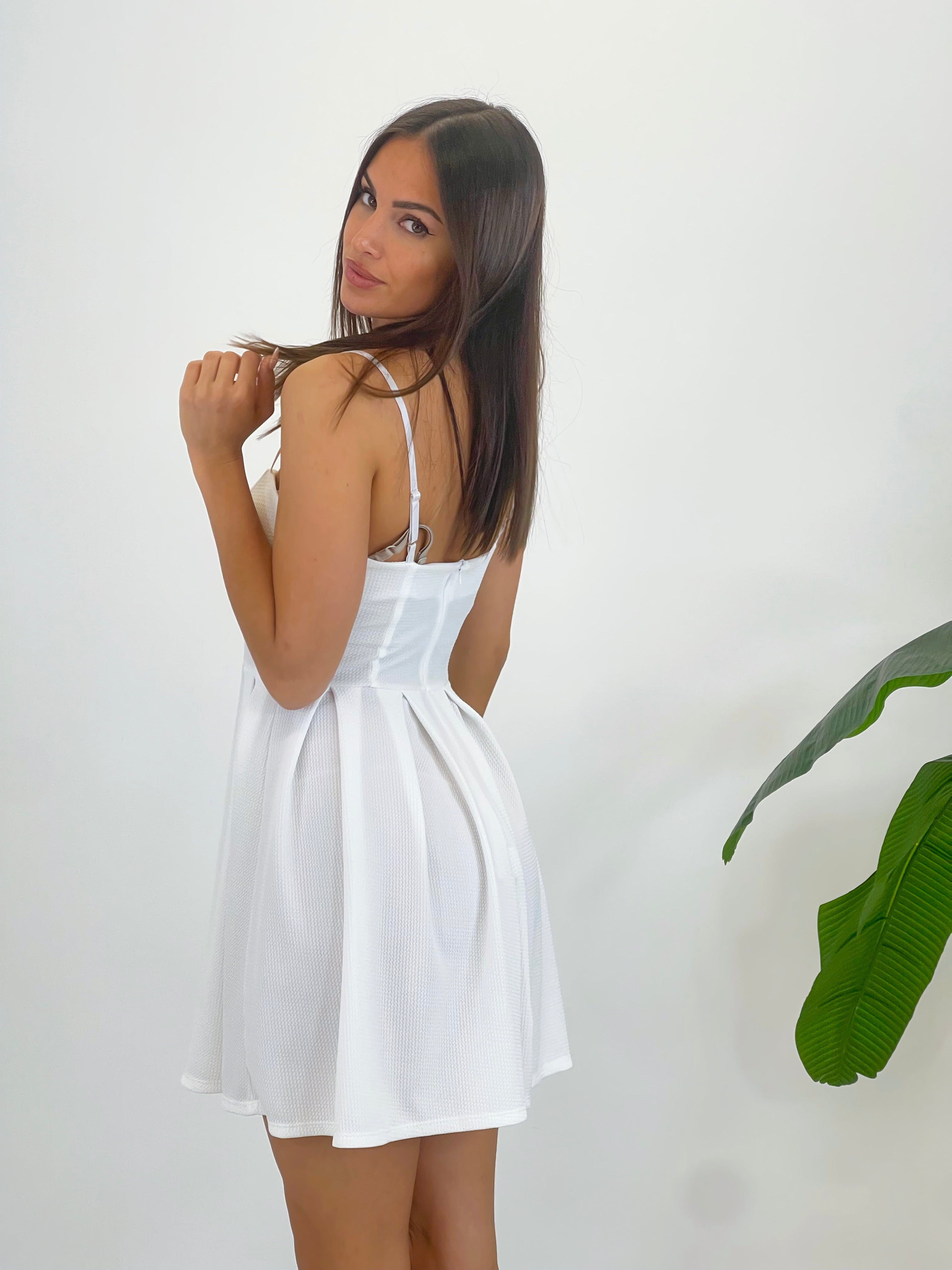 Vestido corsé pinzas Demi