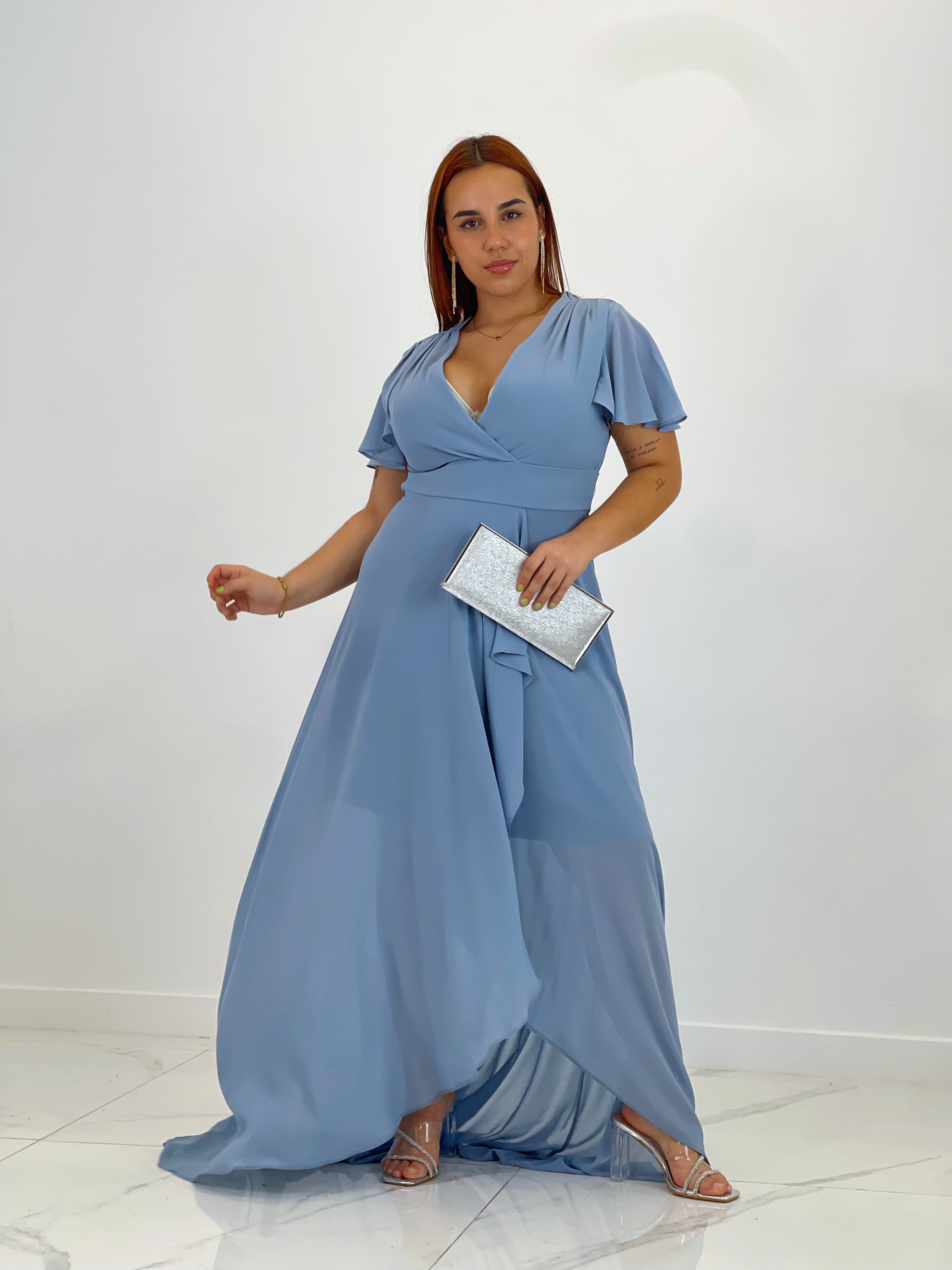 Vestido ceremonia Sansa plus size