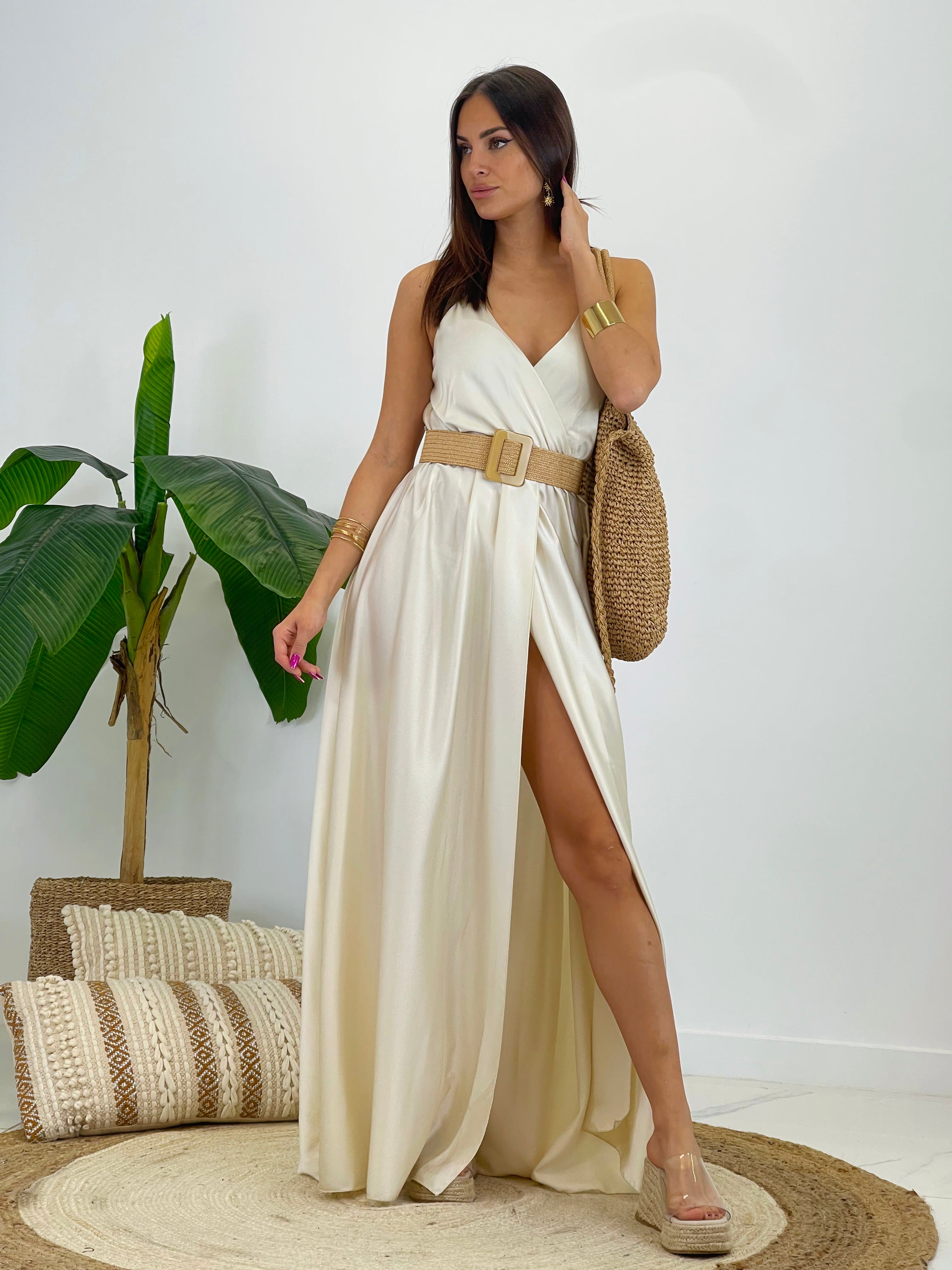 Vestido satinado Iris - Zebra&Maduixa®