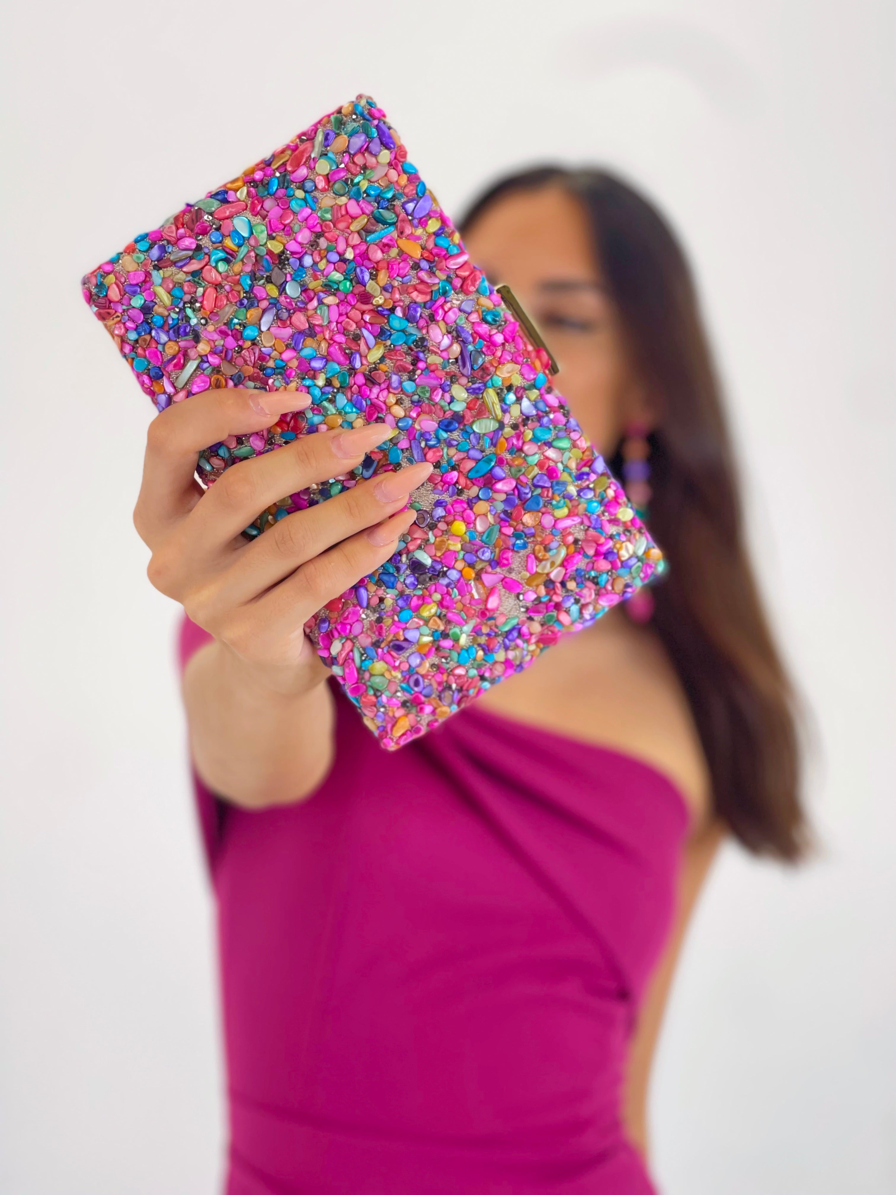 Bolso de mano Amatista