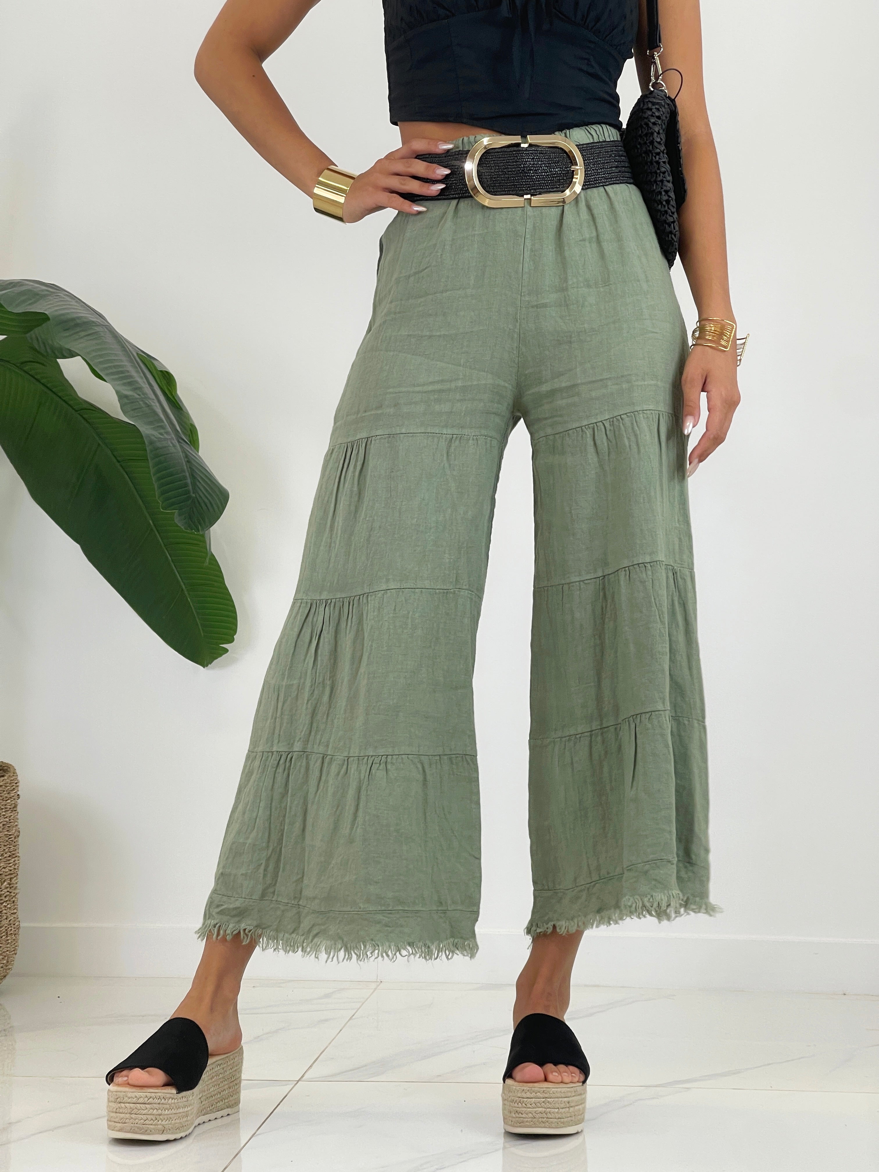 Cinturón rafia hebilla grande