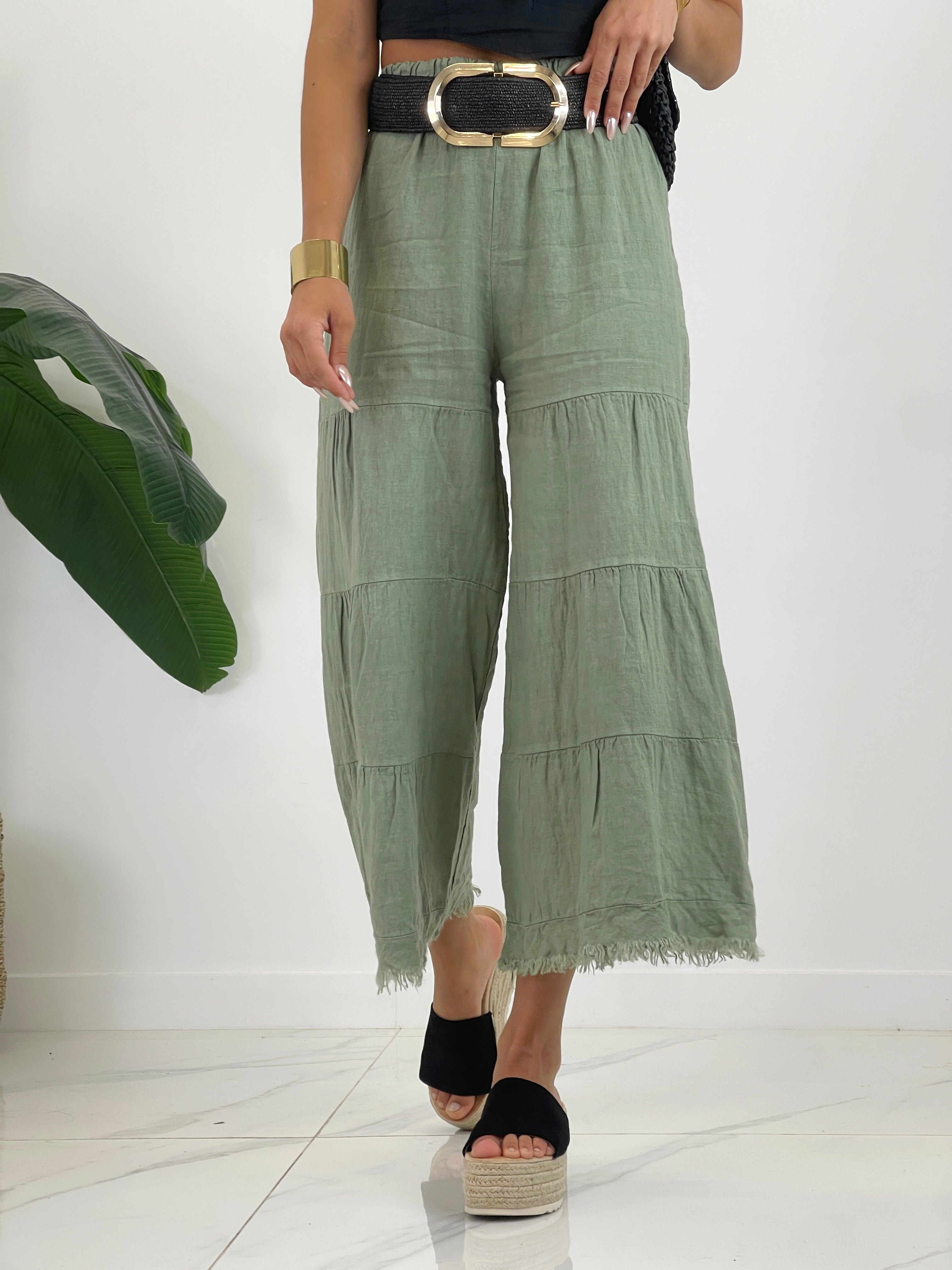 Cinturón rafia hebilla grande